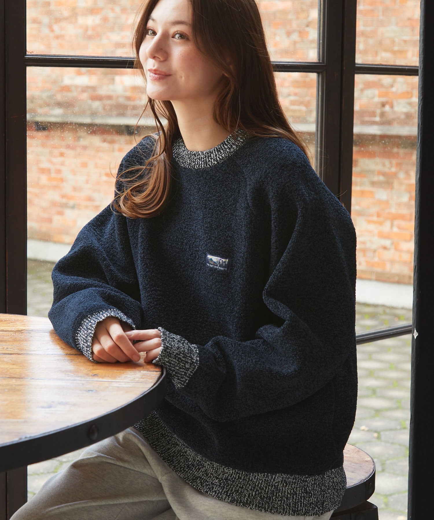 THE CRAFT CREW PRODUCTS / 拼接 針織衫