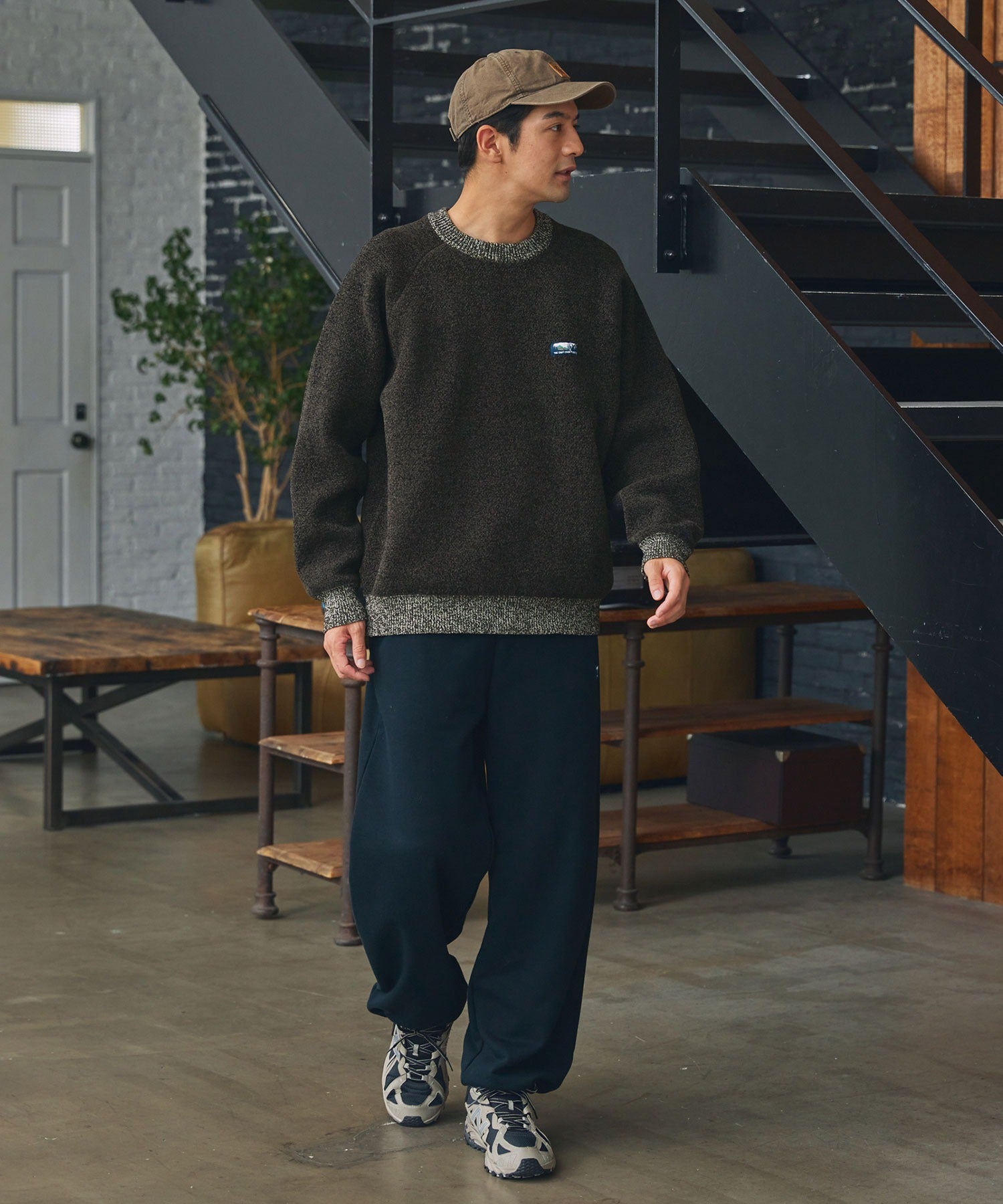 THE CRAFT CREW PRODUCTS / 拼接 針織衫