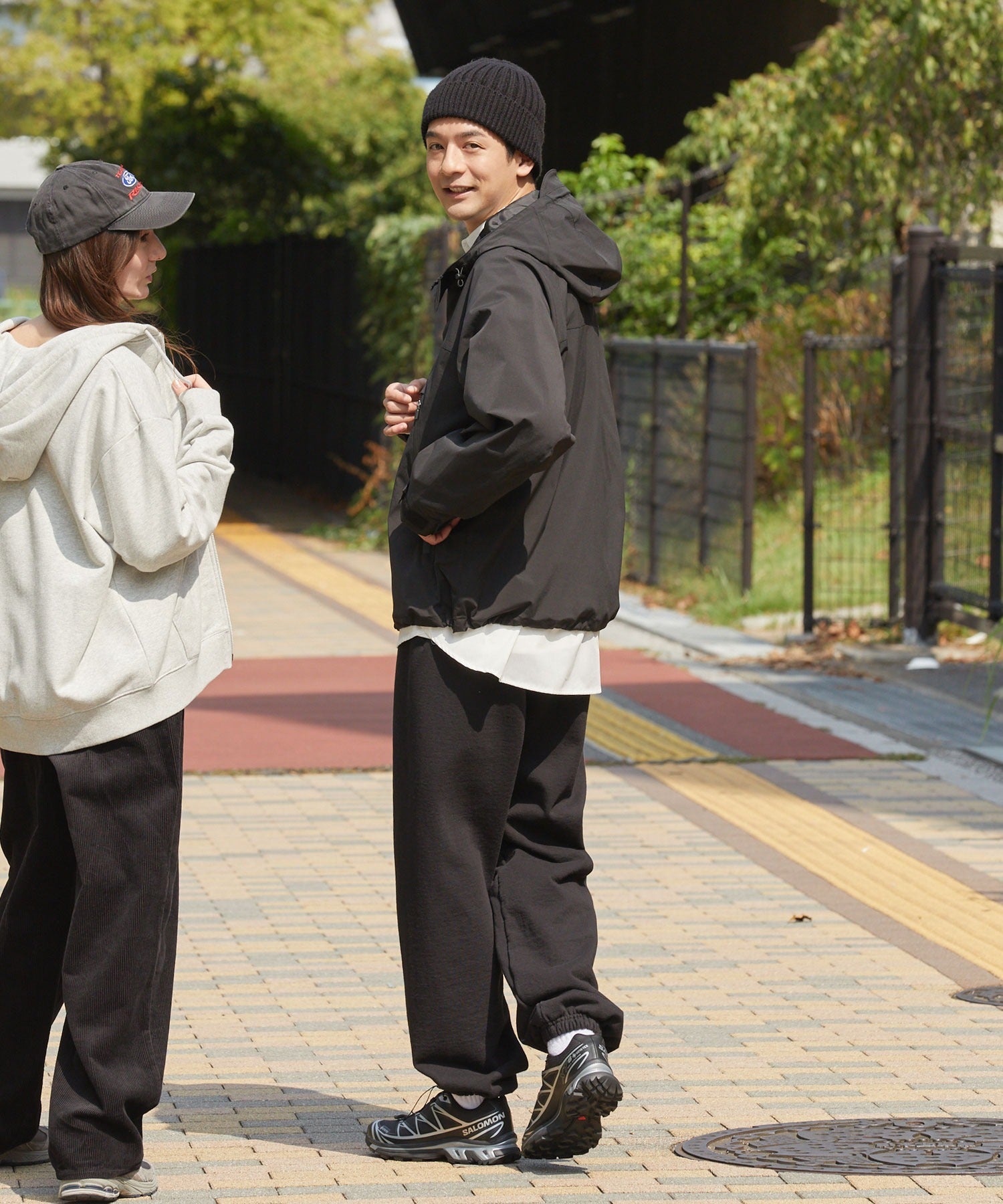 THE CRAFT CREW PRODUCTS / 尼龍 防潑水 抽繩 連帽外套