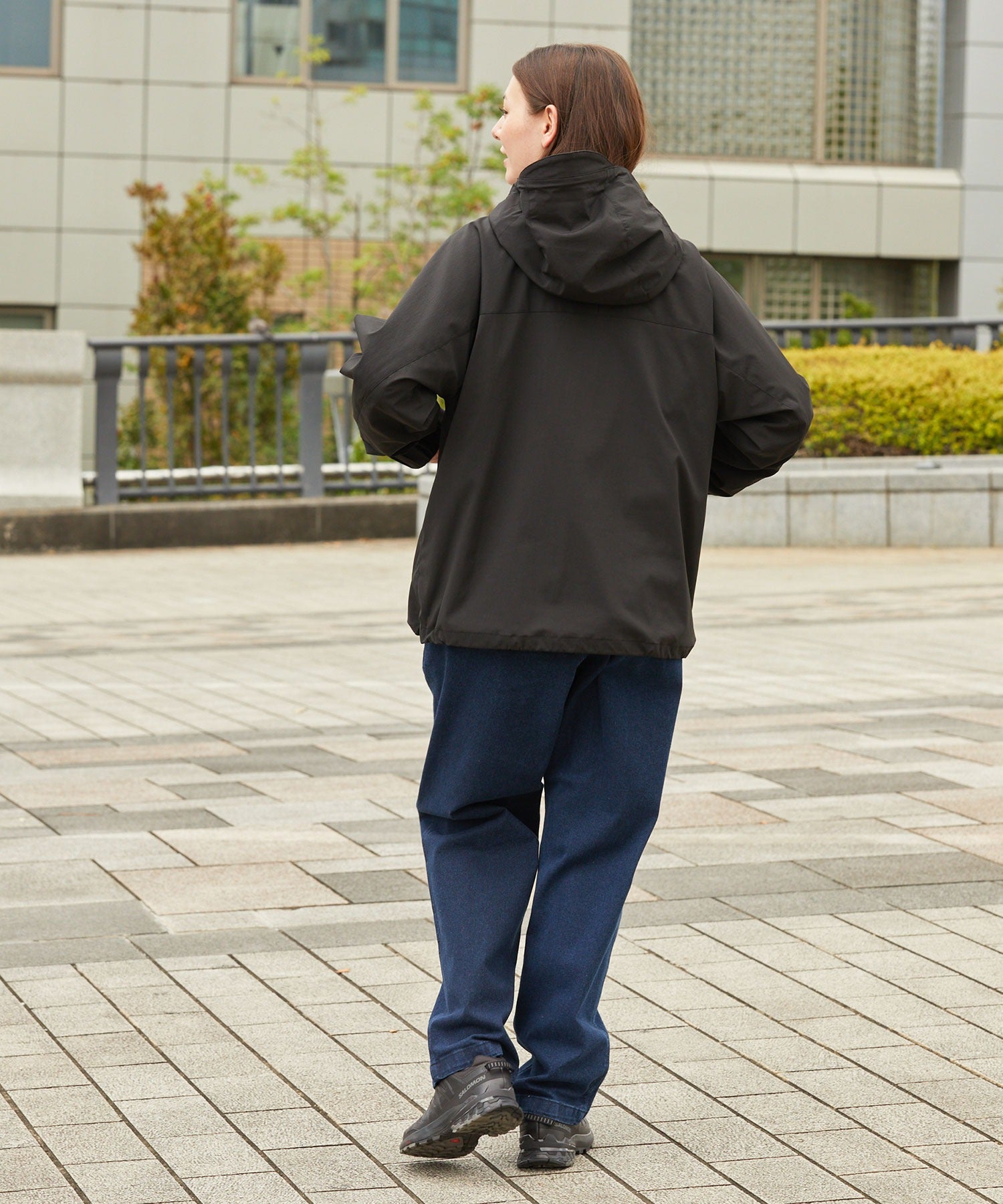 THE CRAFT CREW PRODUCTS / 尼龍 防潑水 抽繩 連帽外套