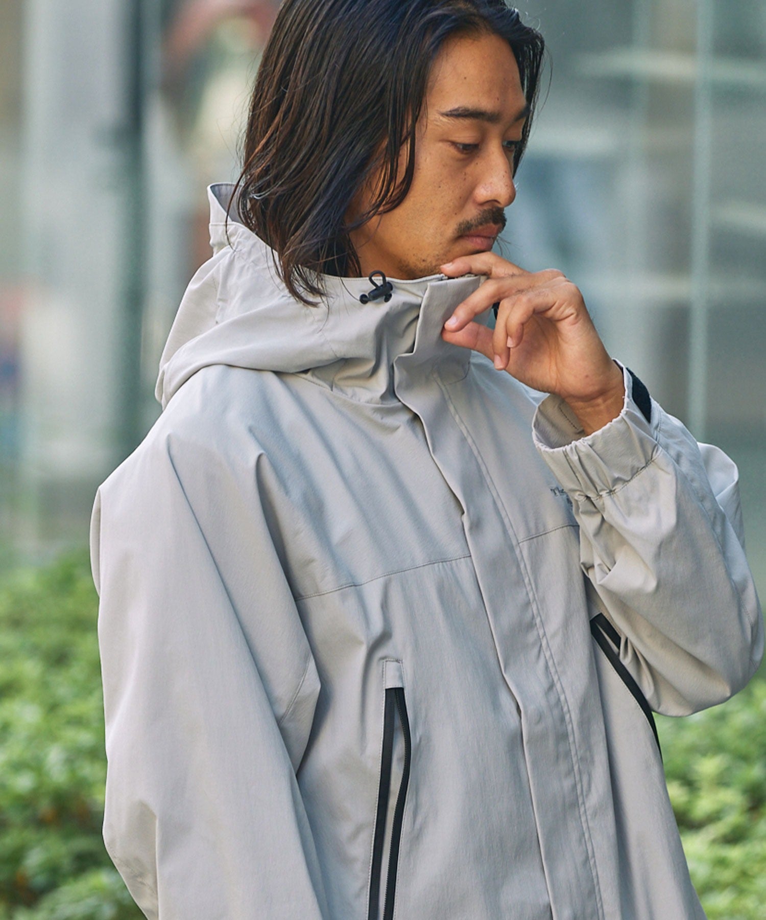 THE CRAFT CREW PRODUCTS / 尼龍 防潑水 抽繩 連帽外套