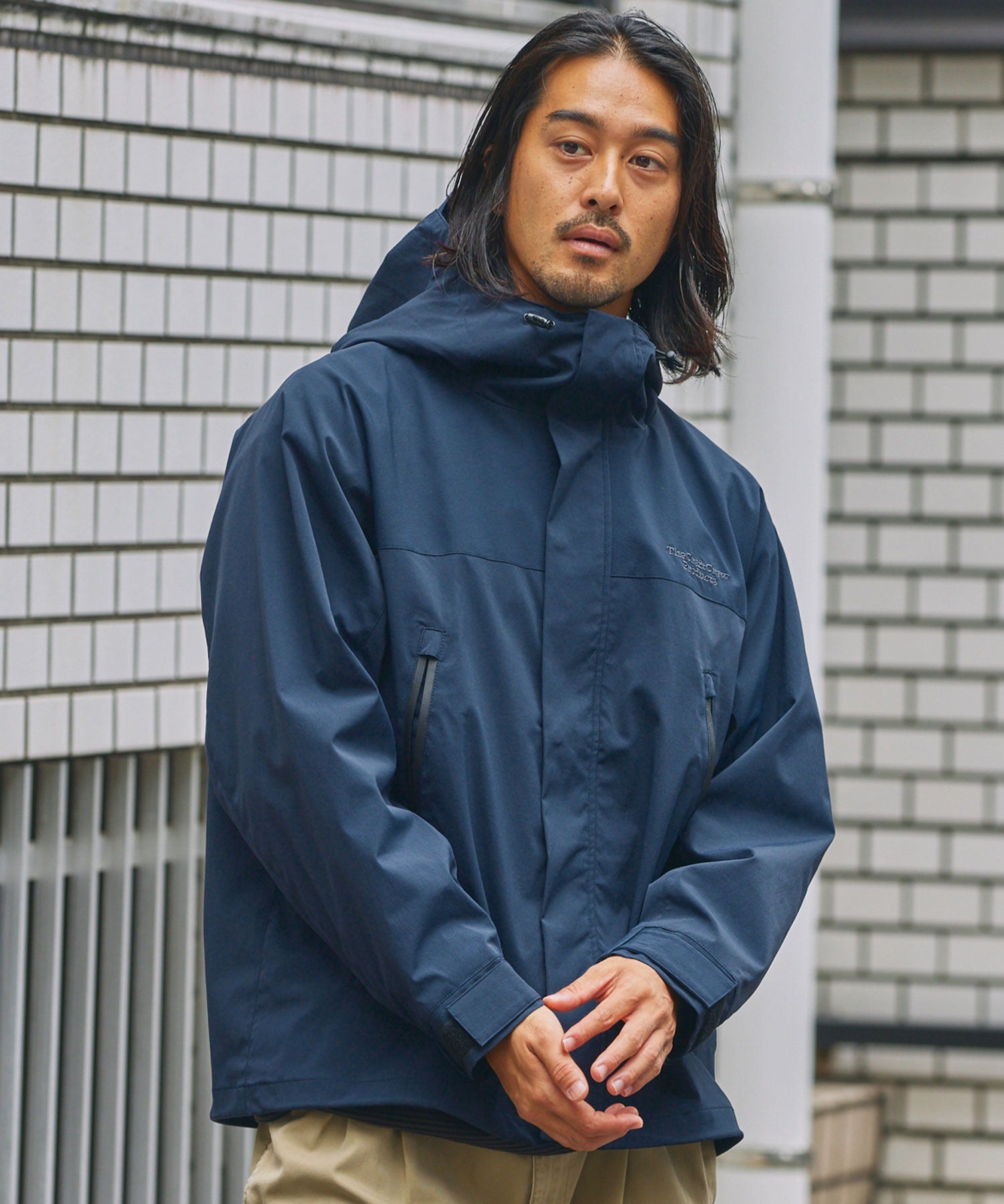 THE CRAFT CREW PRODUCTS / 尼龍 防潑水 抽繩 連帽外套