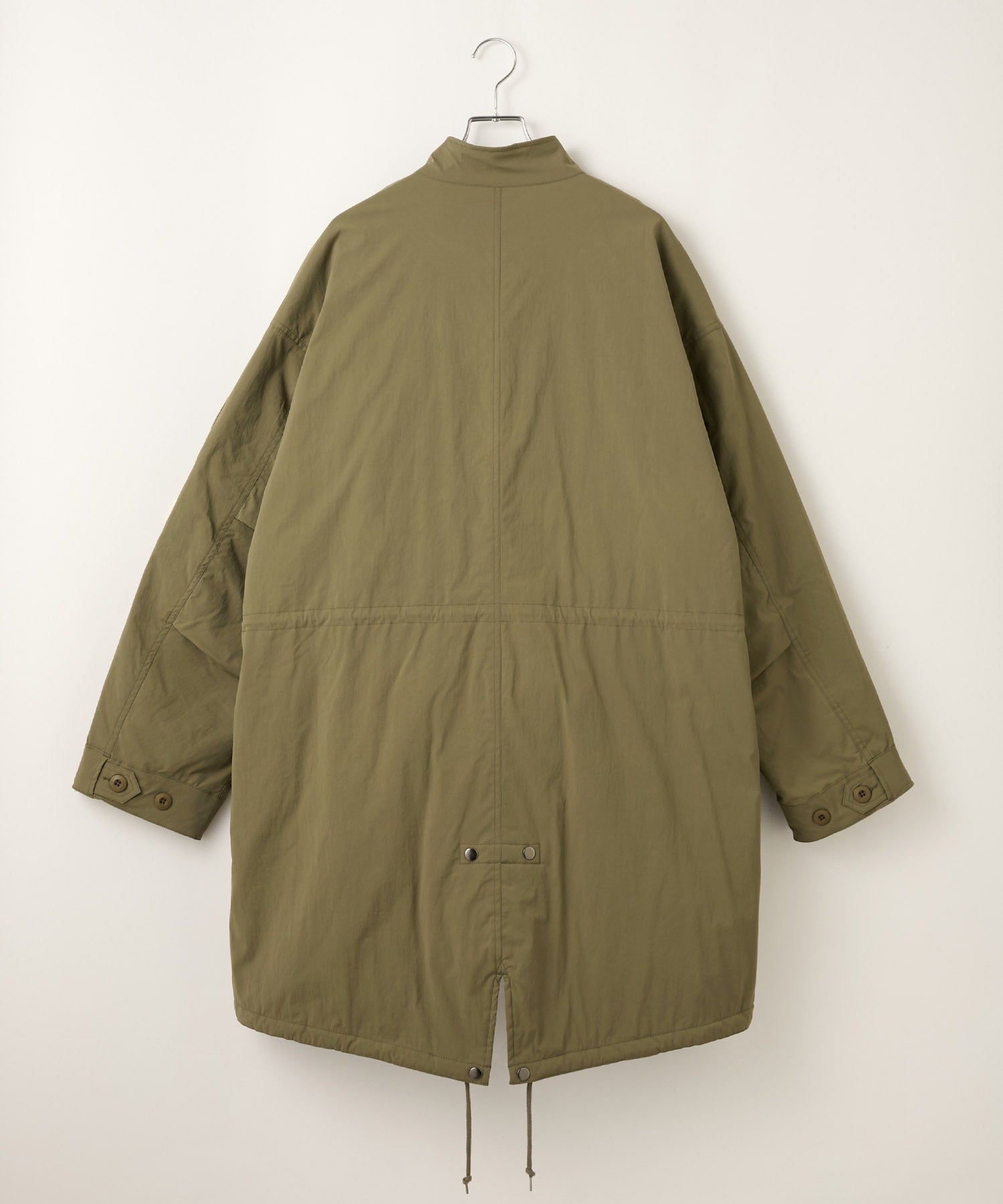 THE CRAFT CREW PRODUCTS / 防潑水尼龍 中綿 長版外套