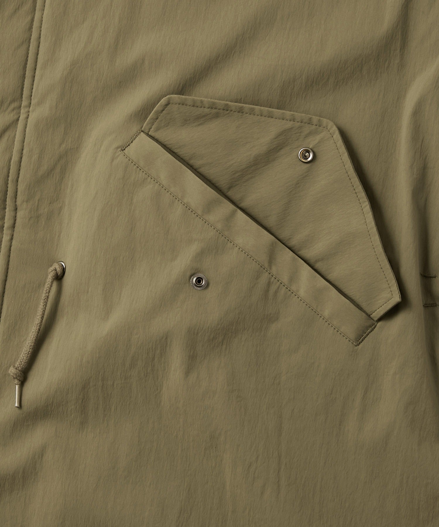 THE CRAFT CREW PRODUCTS / 防潑水尼龍 中綿 長版外套