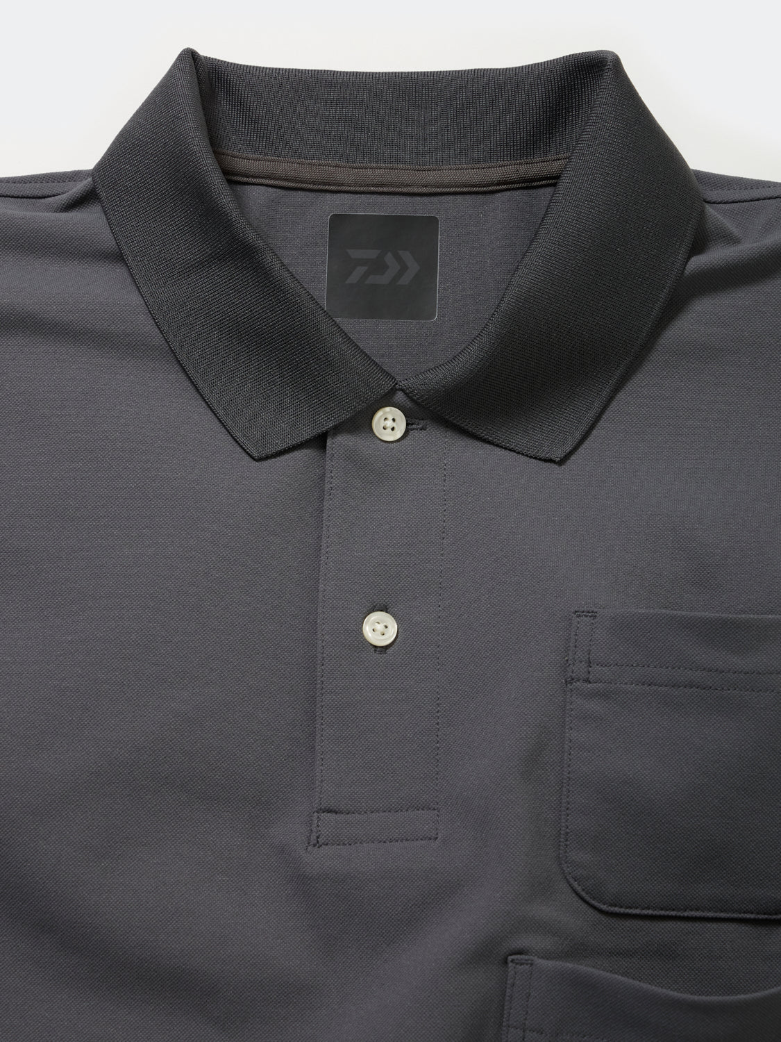 DAIWA PIER39 TECH POLO SHIRT W/POCKET S/S  / 雙口袋 彈性鹿子織  POLO 衫