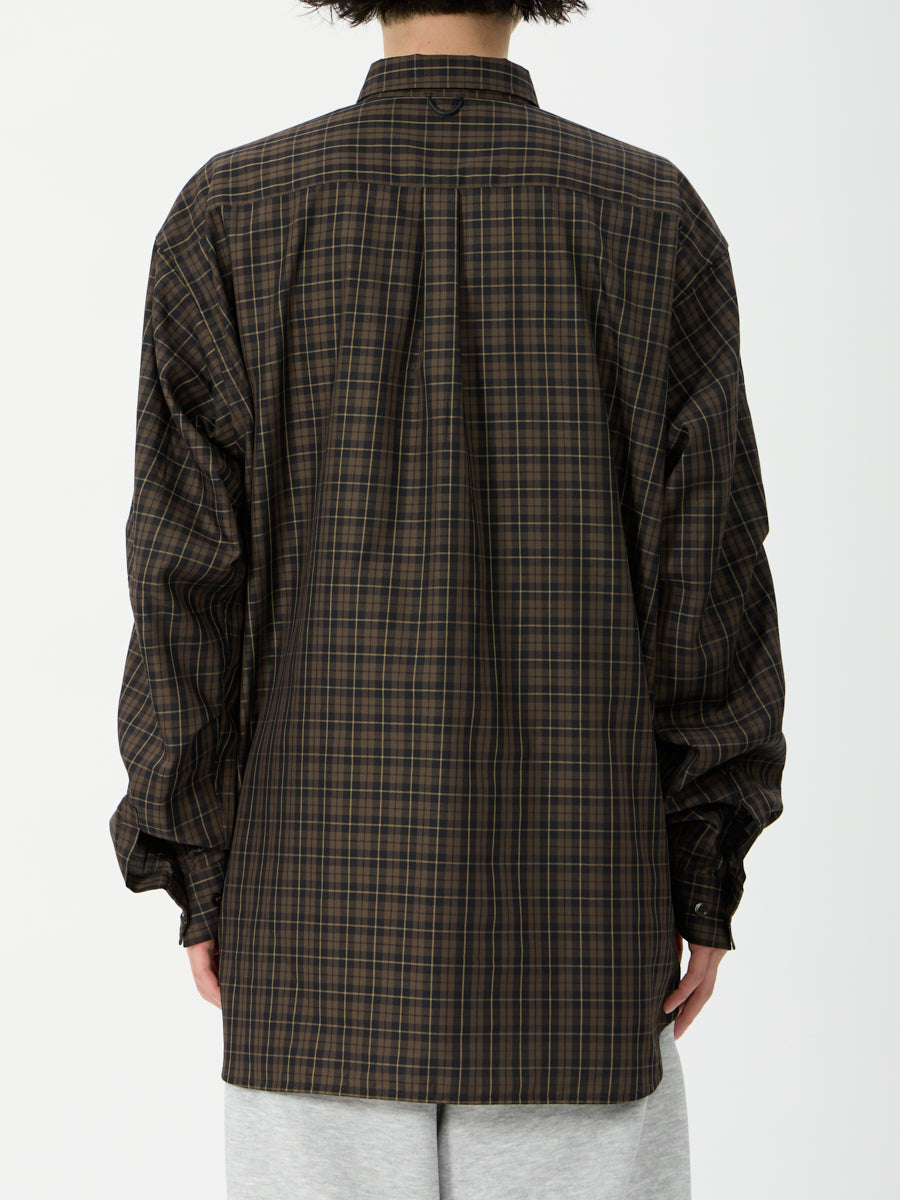 DAIWA PIER39 / TECH BUTTON DOWN SHIRT L/S PLAIDS 格紋鈕扣領長袖襯衫(26AW)