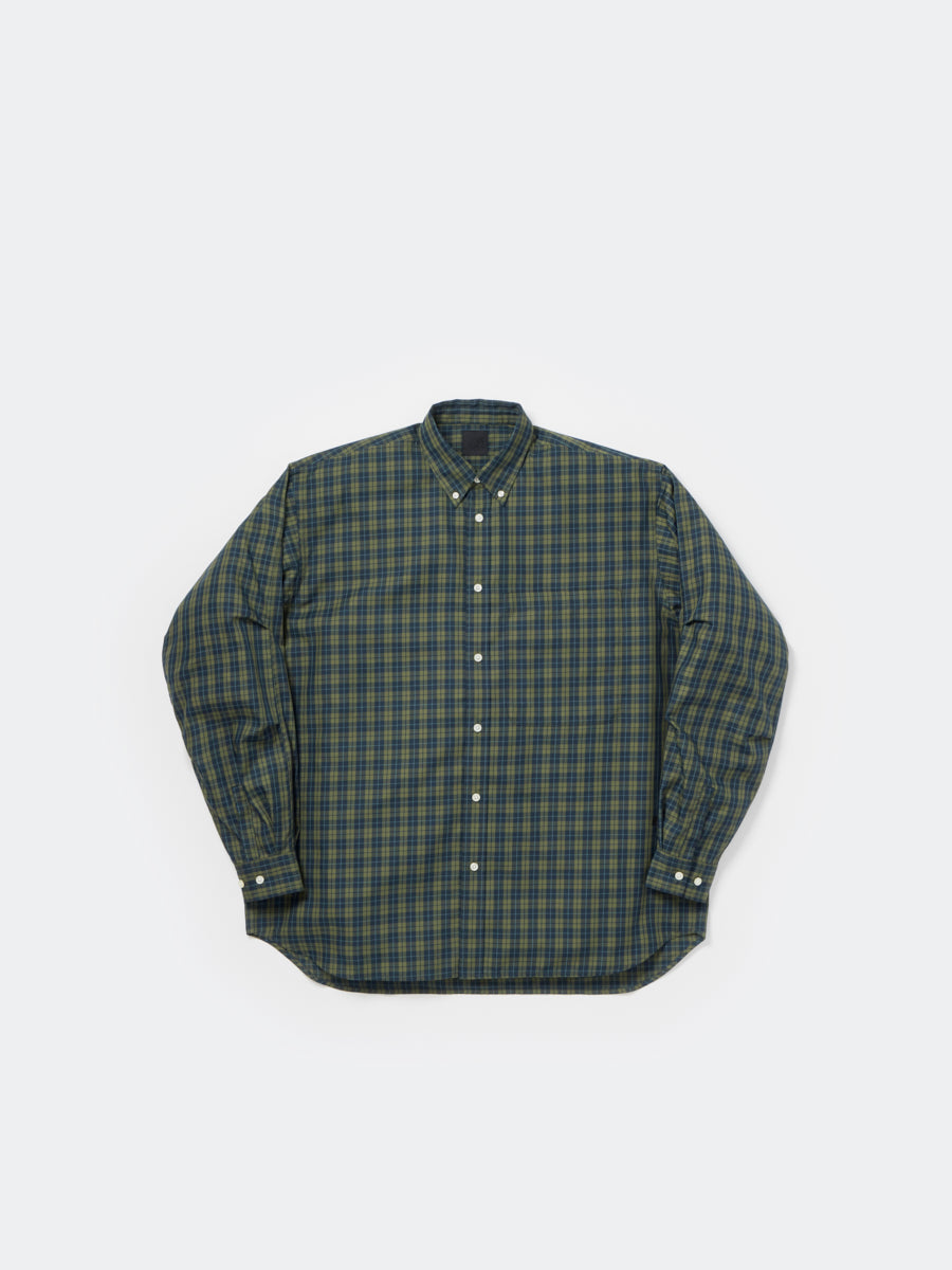 DAIWA PIER39 / TECH BUTTON DOWN SHIRT L/S PLAIDS 格紋鈕扣領長袖襯衫(26AW)