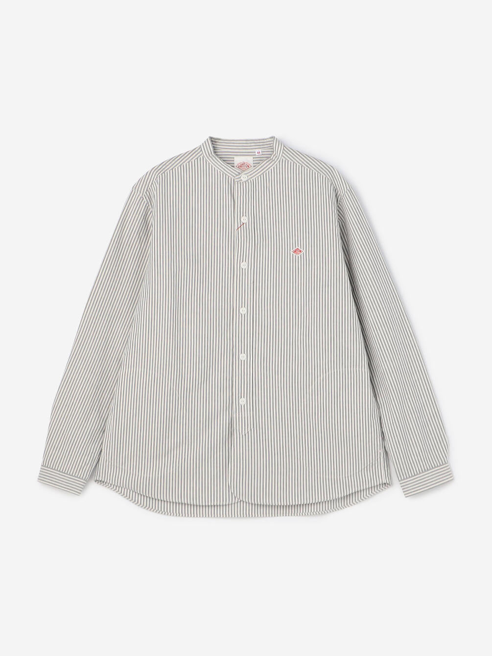 DANTON / 經典長袖無領襯衫