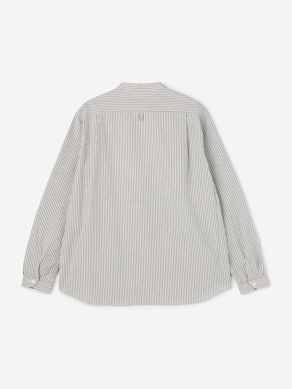 DANTON / 經典長袖無領襯衫