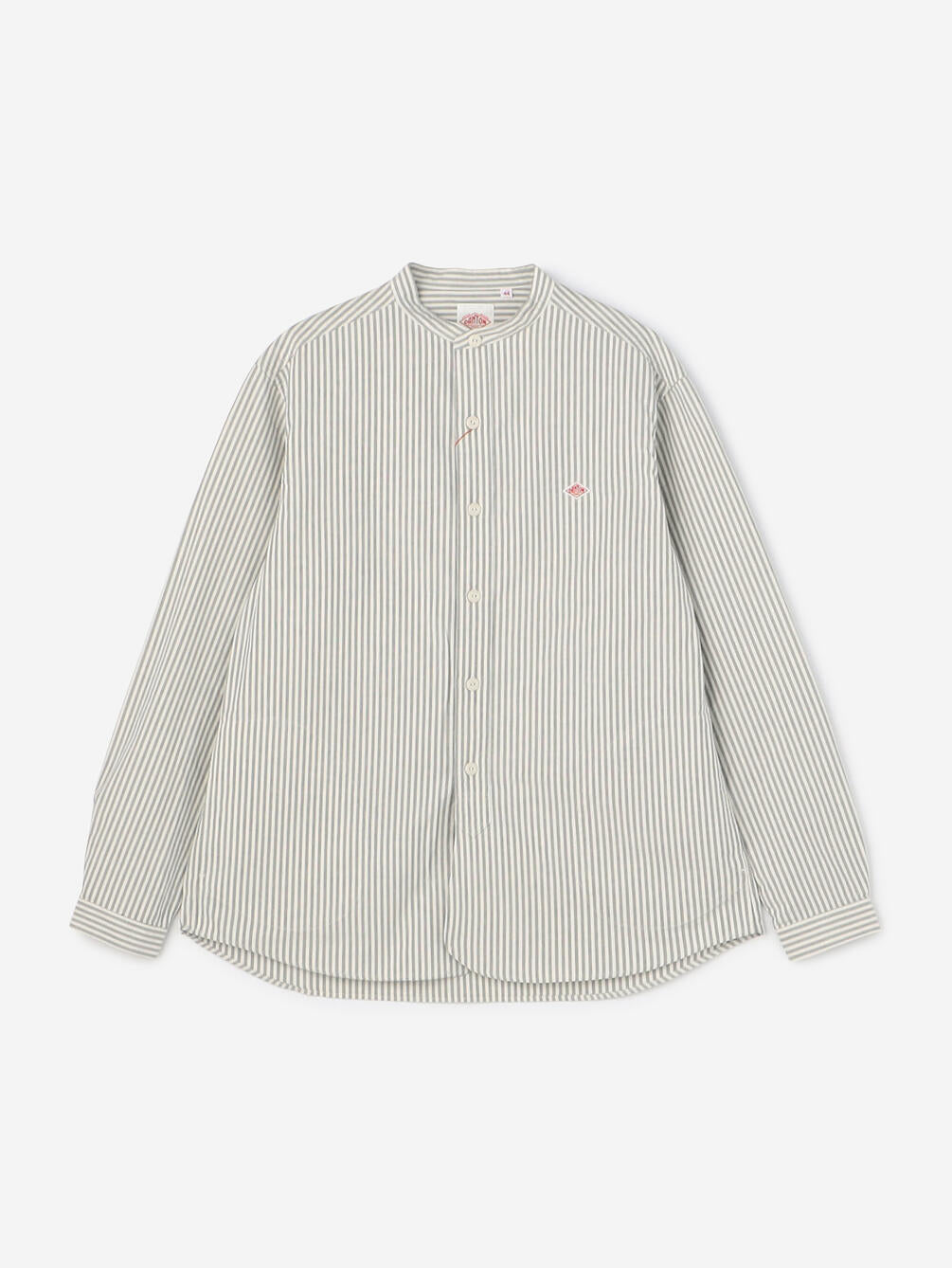 DANTON / 經典長袖無領襯衫