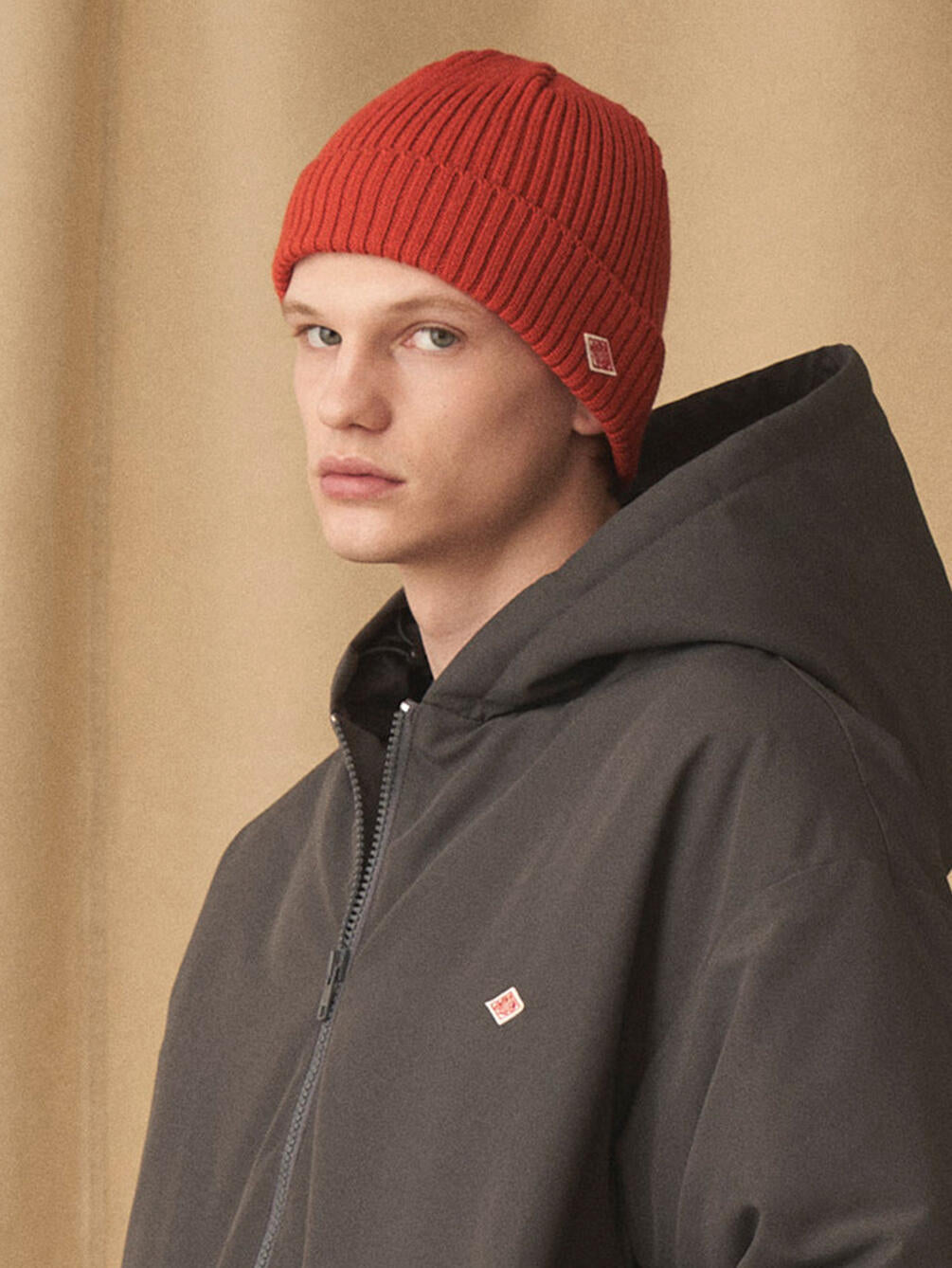 DANTON / 螺紋針織帽