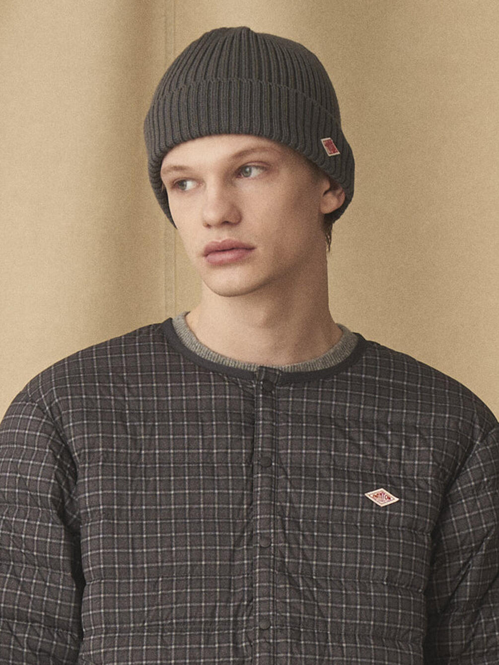 DANTON / 螺紋針織帽