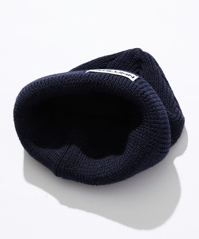 CAHLUMN Wool Rib Beanie / 羊毛羅紋針織帽