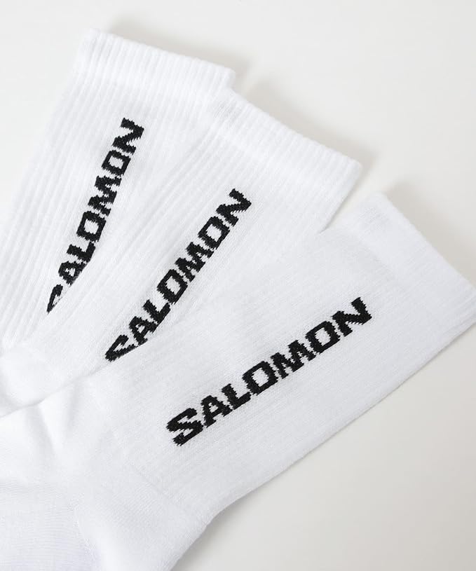 SALOMON EVERYDAY CREW 3-PACK SOCKS / 一組3入