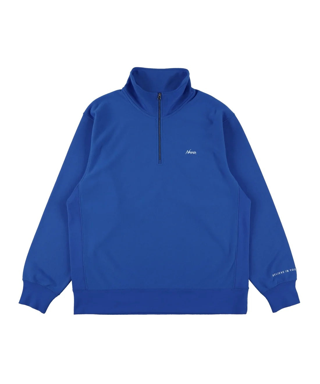 NANGA / DRY MIX TERRY HALF ZIP SWEAT 速乾毛圈半拉鍊立領衛衣