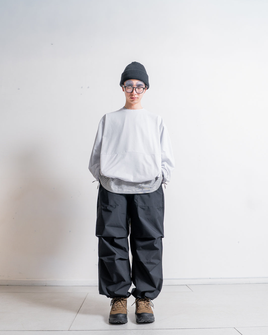 +phenix DRAWSTRING LONG SLEEVE TEE / 抽繩下擺機能長袖T恤