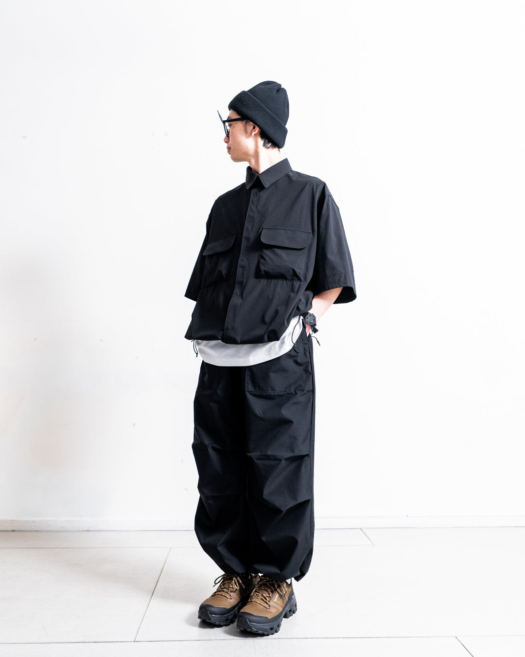 +phenix AIRFLOW W-POCKET SHORT SLEEVE SHIRT / 雙口袋短袖襯衫