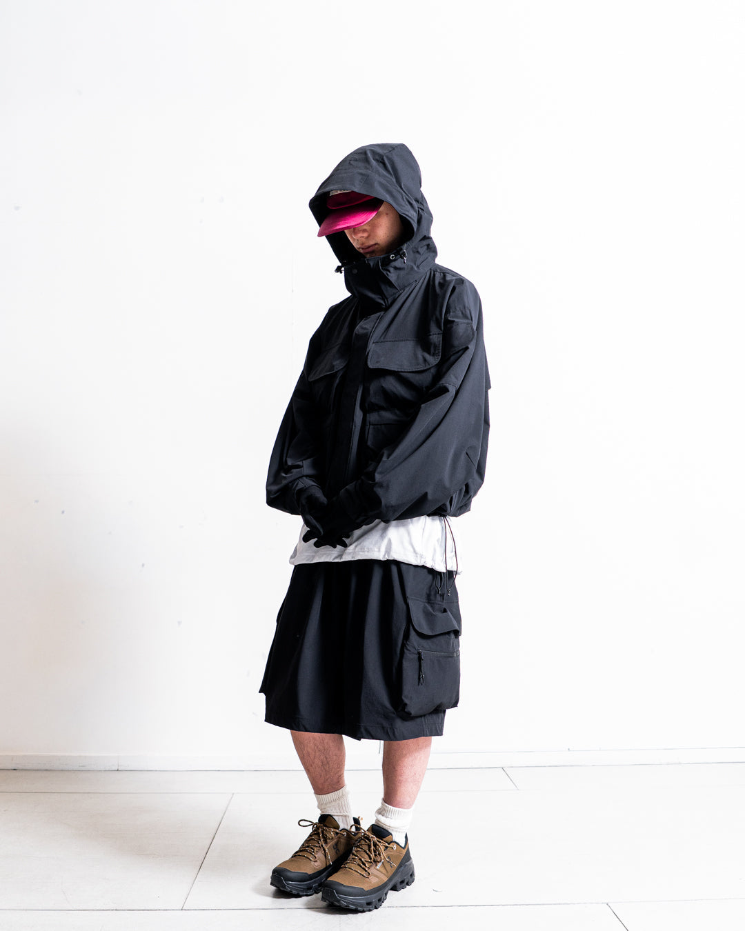 +phenix TECH WIDE CARGO SHORTS / 機能口袋工裝短褲