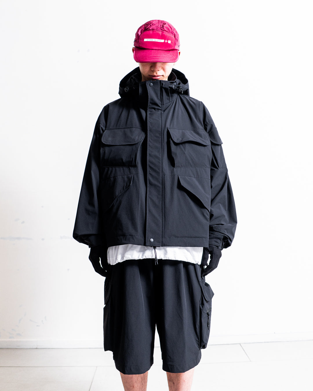 +phenix TECH WIDE CARGO SHORTS / 機能口袋工裝短褲