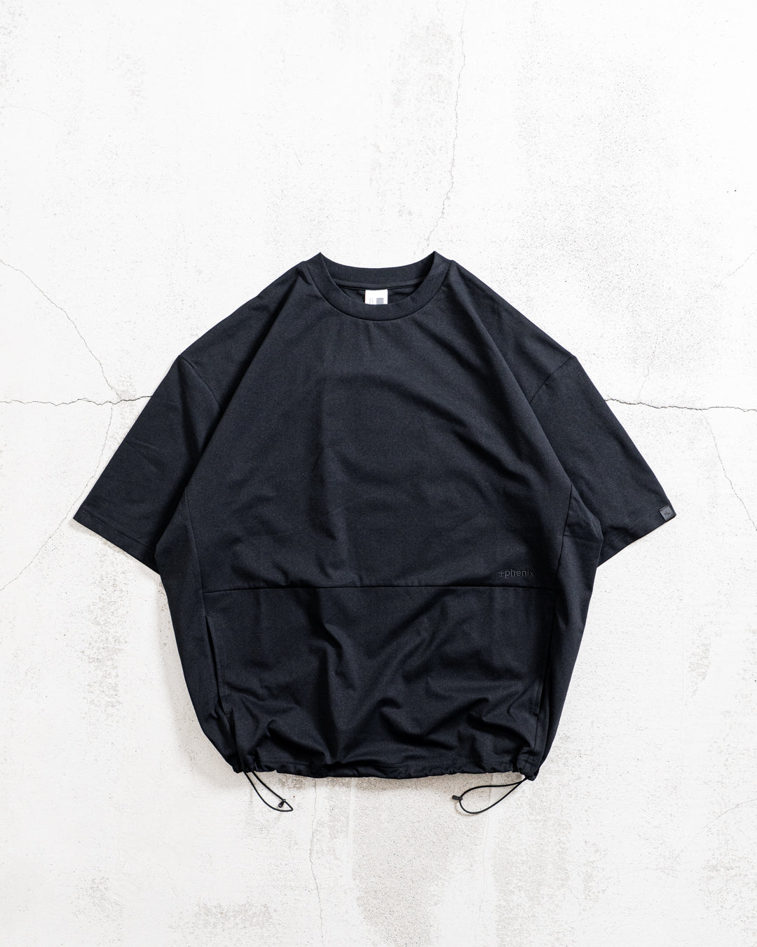 +phenix DRAWSTRING SHORT SLEEVE TEE / 抽繩下擺機能短袖T恤