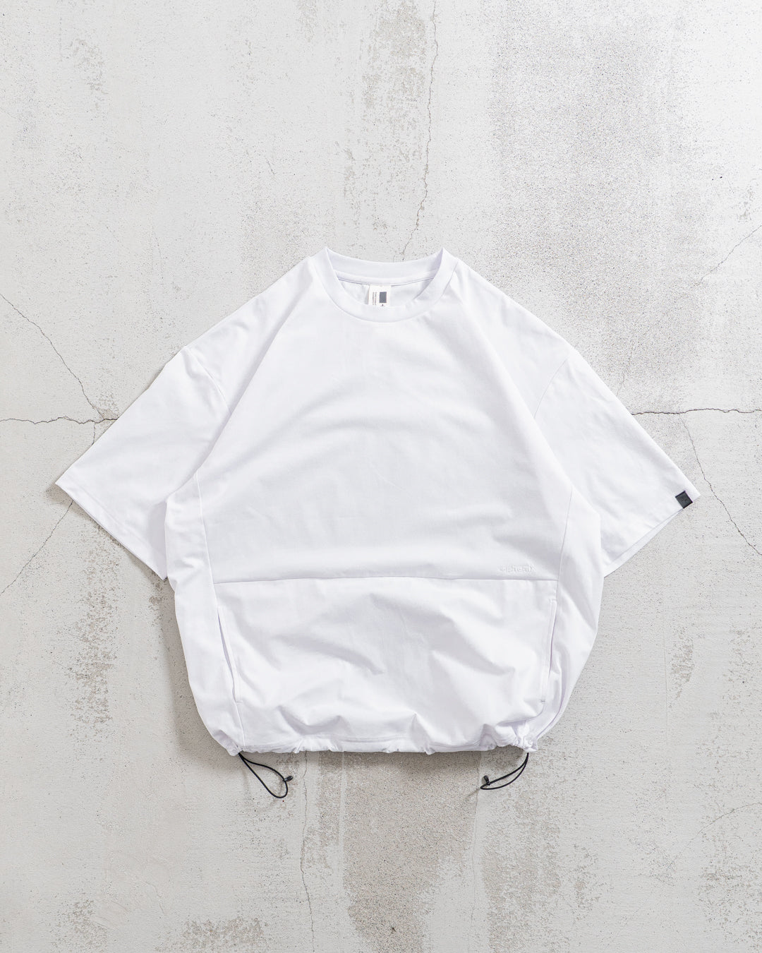 +phenix DRAWSTRING SHORT SLEEVE TEE / 抽繩下擺機能短袖T恤