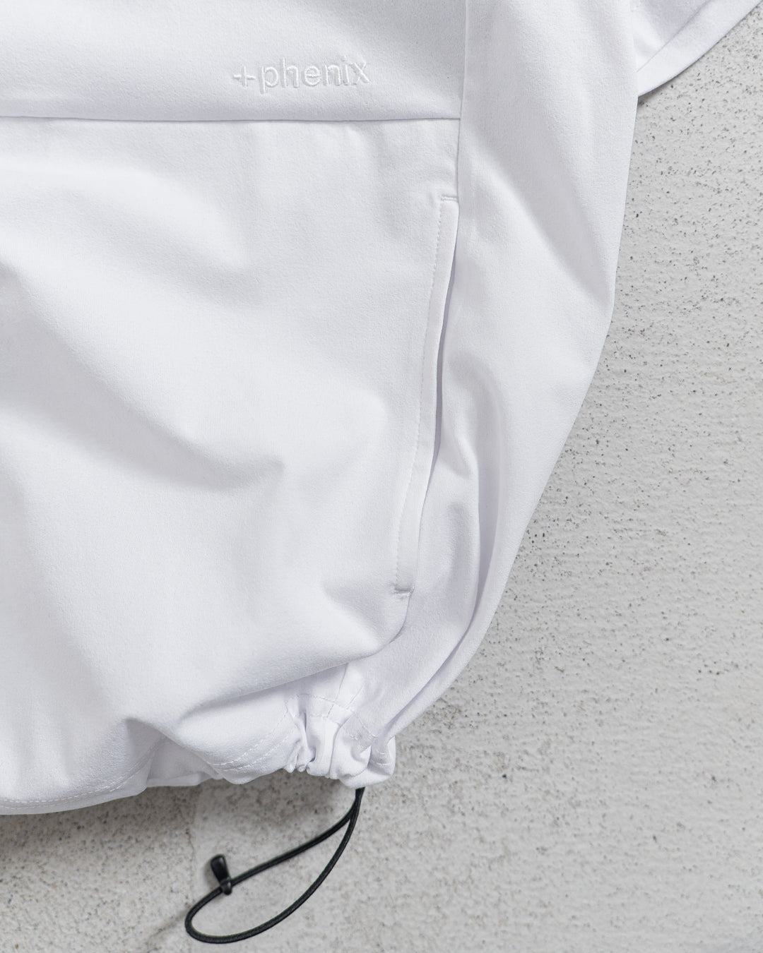 +phenix DRAWSTRING SHORT SLEEVE TEE / 抽繩下擺機能短袖T恤
