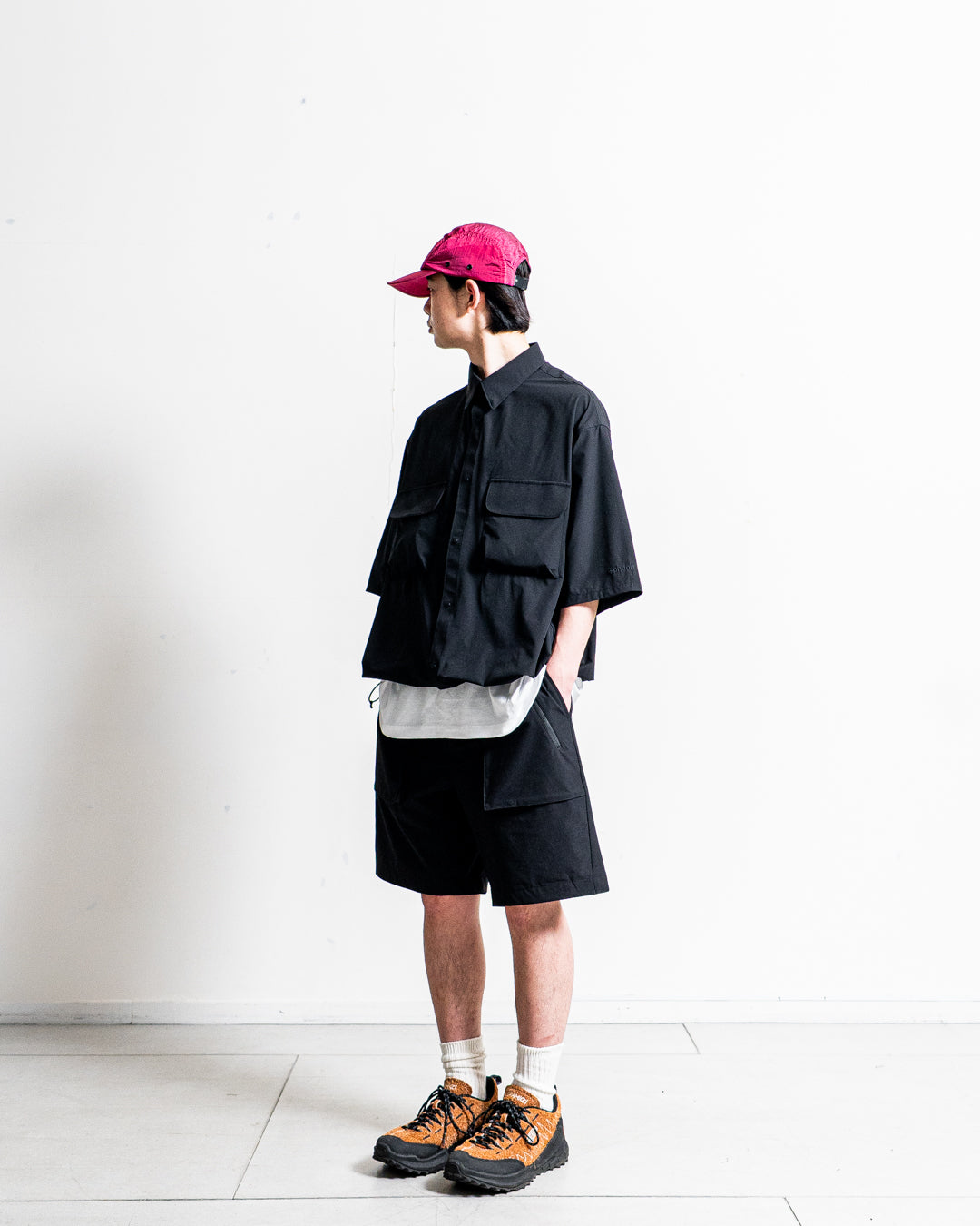 +phenix AIRFLOW W-POCKET SHORT SLEEVE SHIRT / 雙口袋短袖襯衫