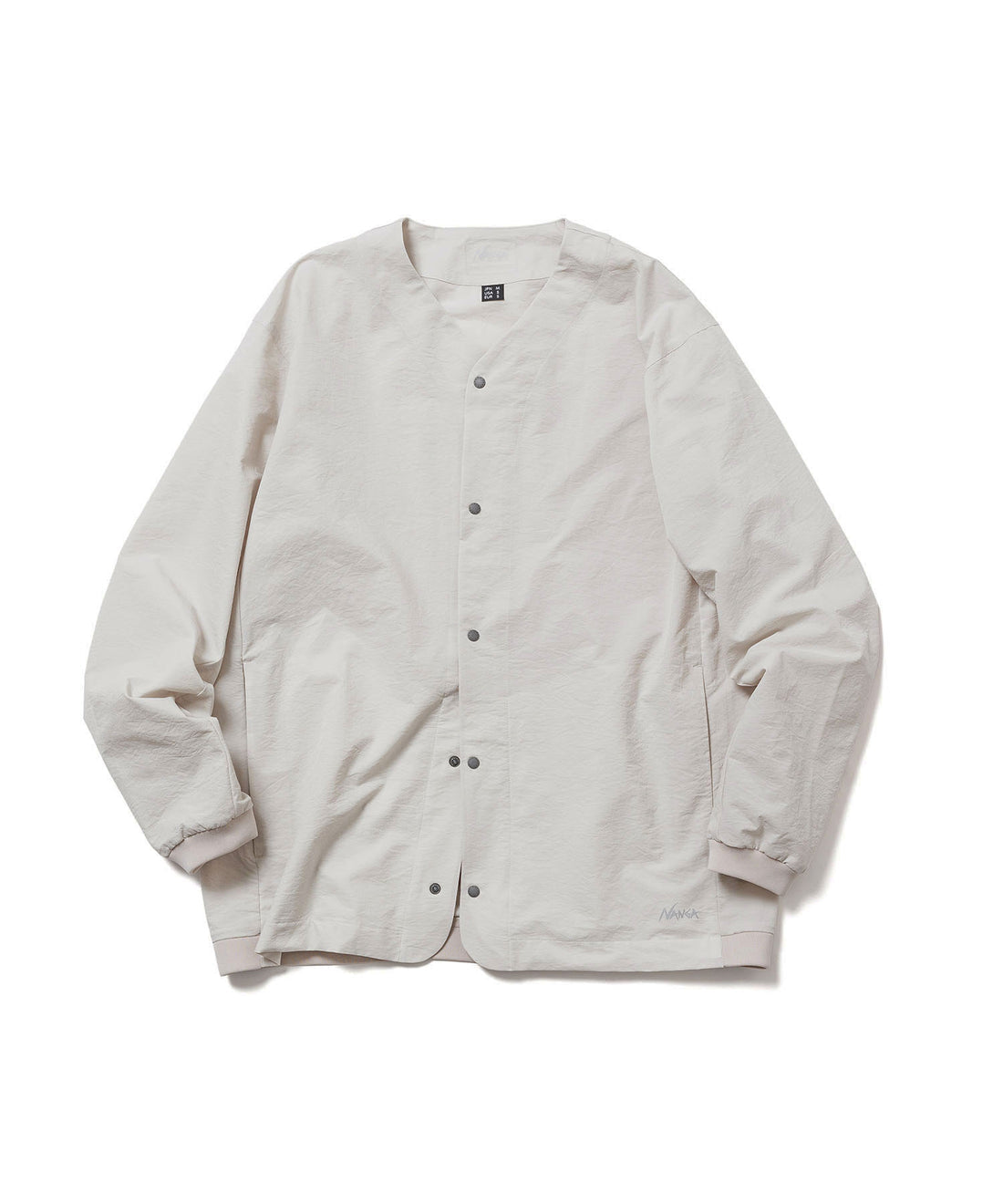 NANGA DotAir® COMFY CARDIGAN / 輕量透氣 DotAir® 無領機能開襟外套(日本直營店限定)
