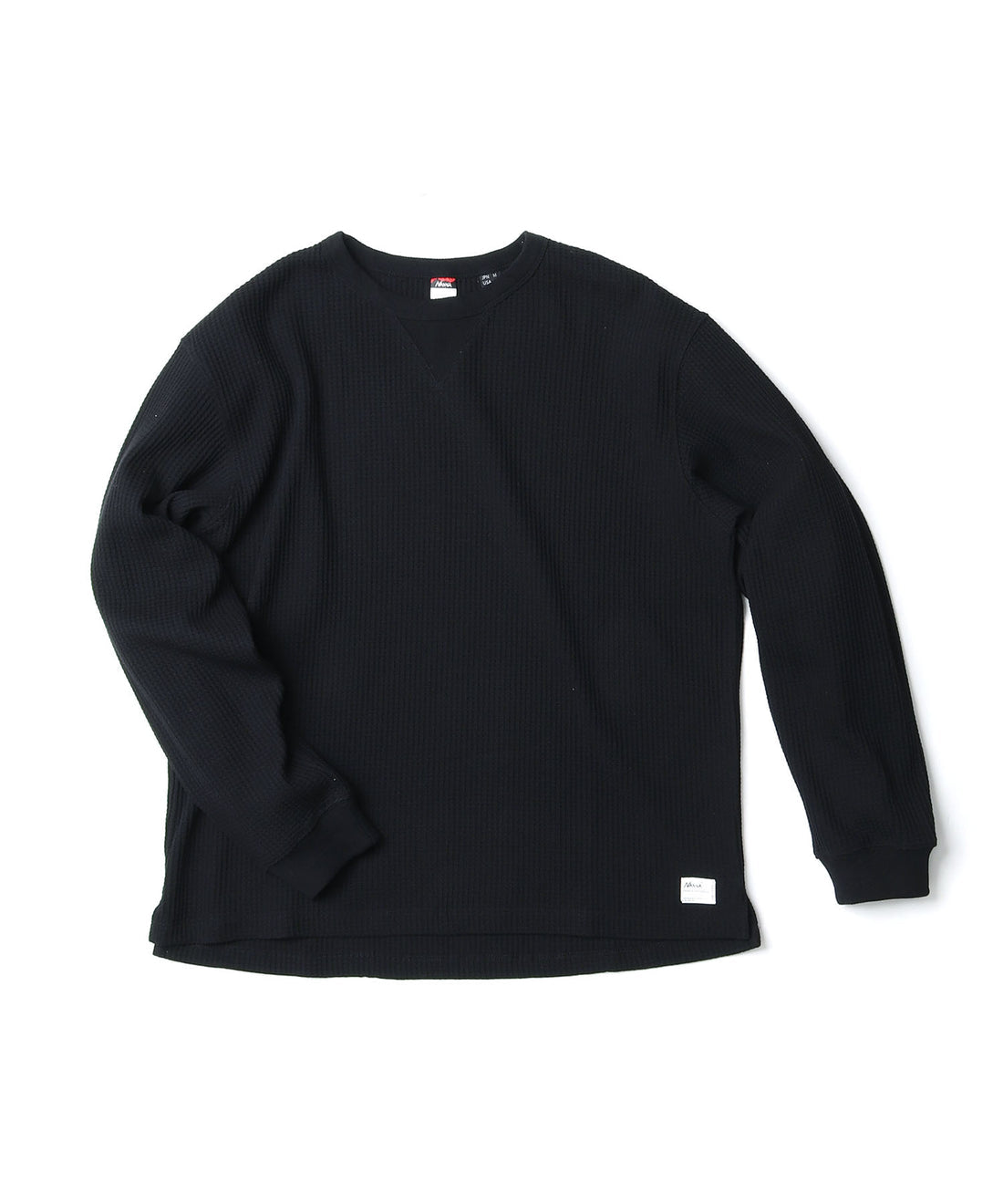 NANGA ECO HYBRID WAFFLE L/S TEE(MEN) / 華夫格長袖T恤