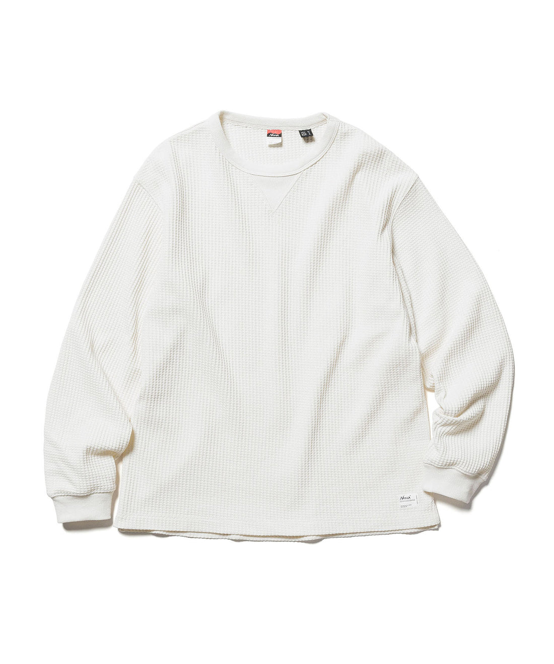 NANGA ECO HYBRID WAFFLE L/S TEE(MEN) / 華夫格長袖T恤