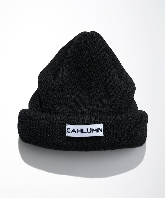CAHLUMN Wool Rib Beanie / 羊毛羅紋針織帽
