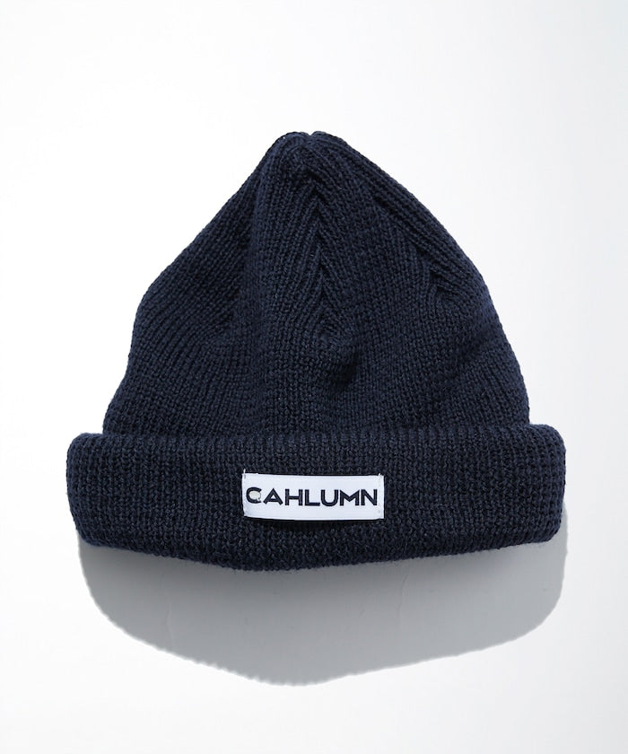 CAHLUMN Wool Rib Beanie / 羊毛羅紋針織帽
