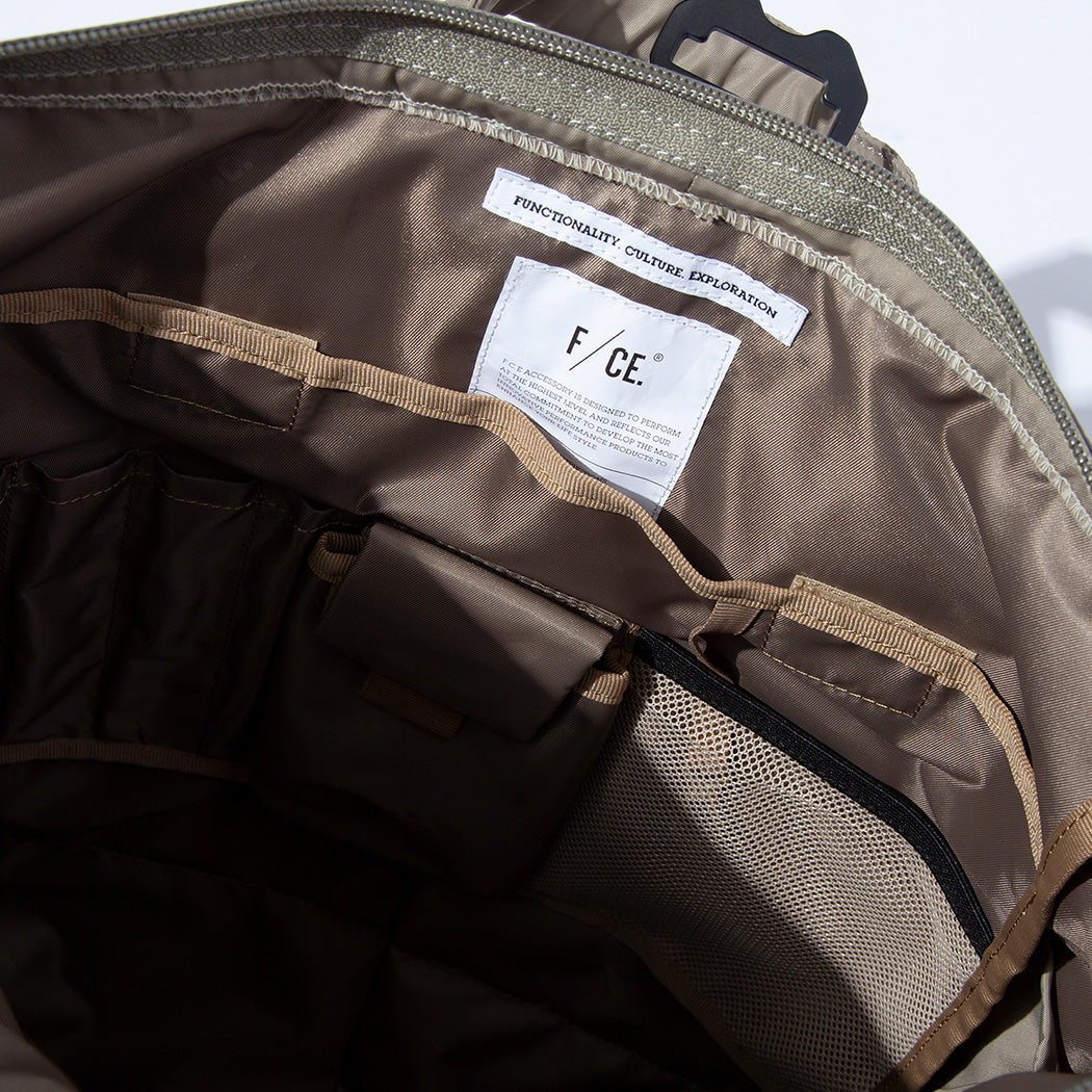 F/CE. RECYCLE TWILL 3WAY HELMET / 手提兩用包