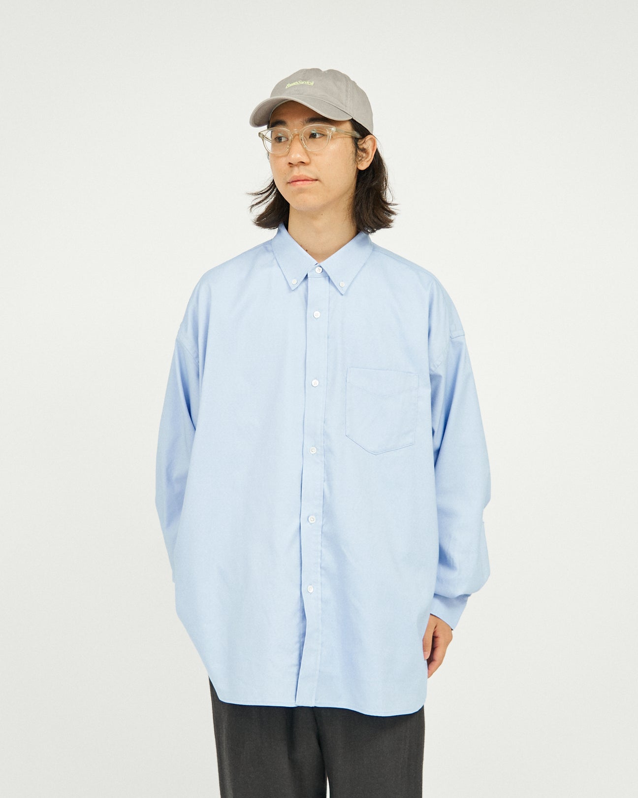 FreshService DRY OXFORD CORPORATE L/S B.D. SHIRT / 牛津B.D.襯衫