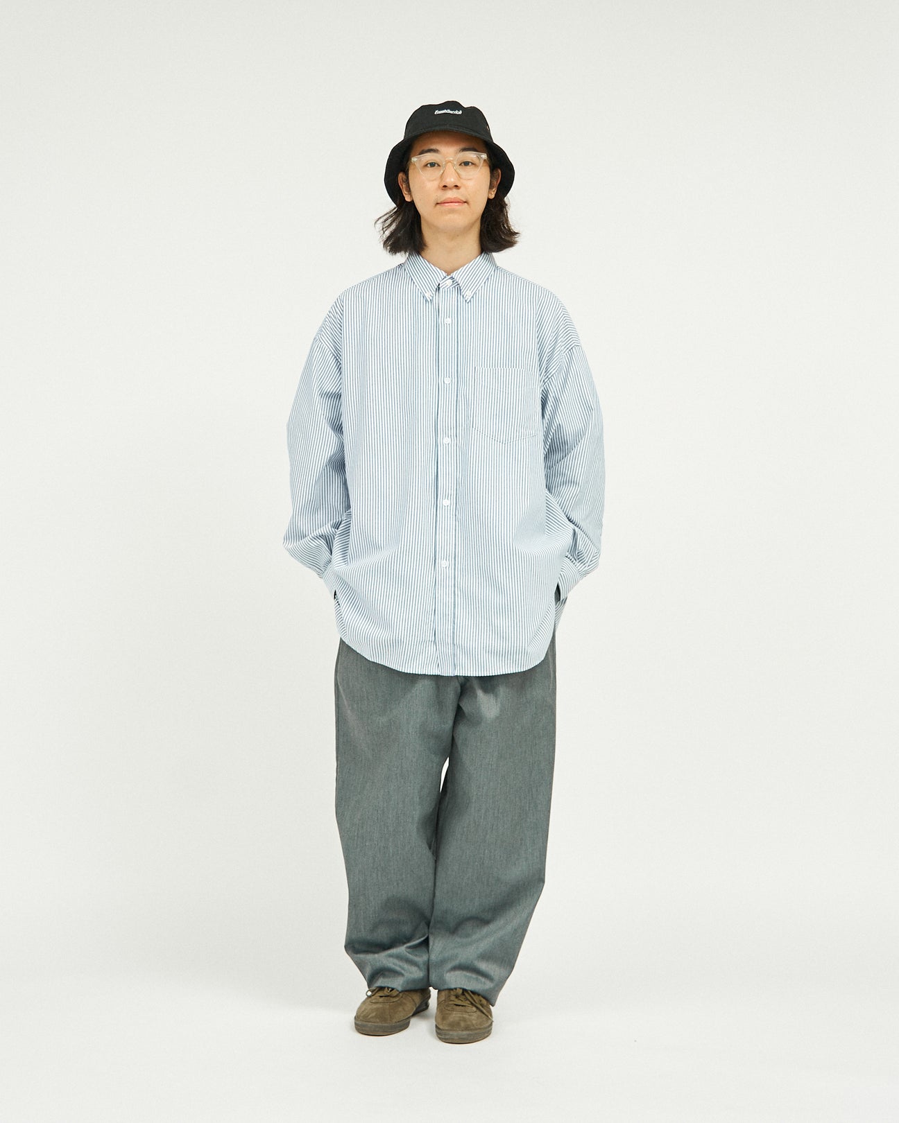 FreshService DRY OXFORD CORPORATE L/S B.D. SHIRT / 牛津B.D.襯衫