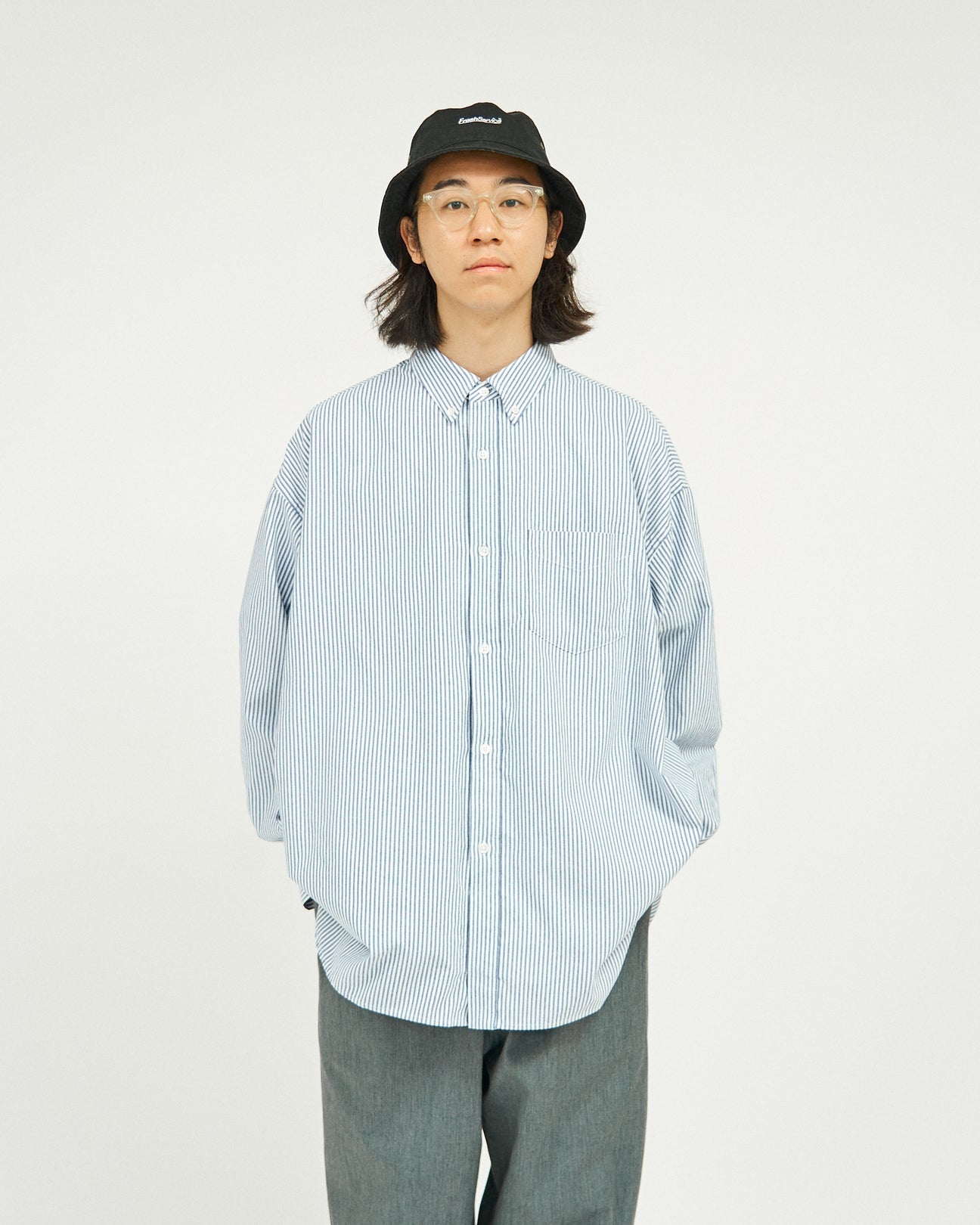 FreshService DRY OXFORD CORPORATE L/S B.D. SHIRT / 牛津B.D.襯衫