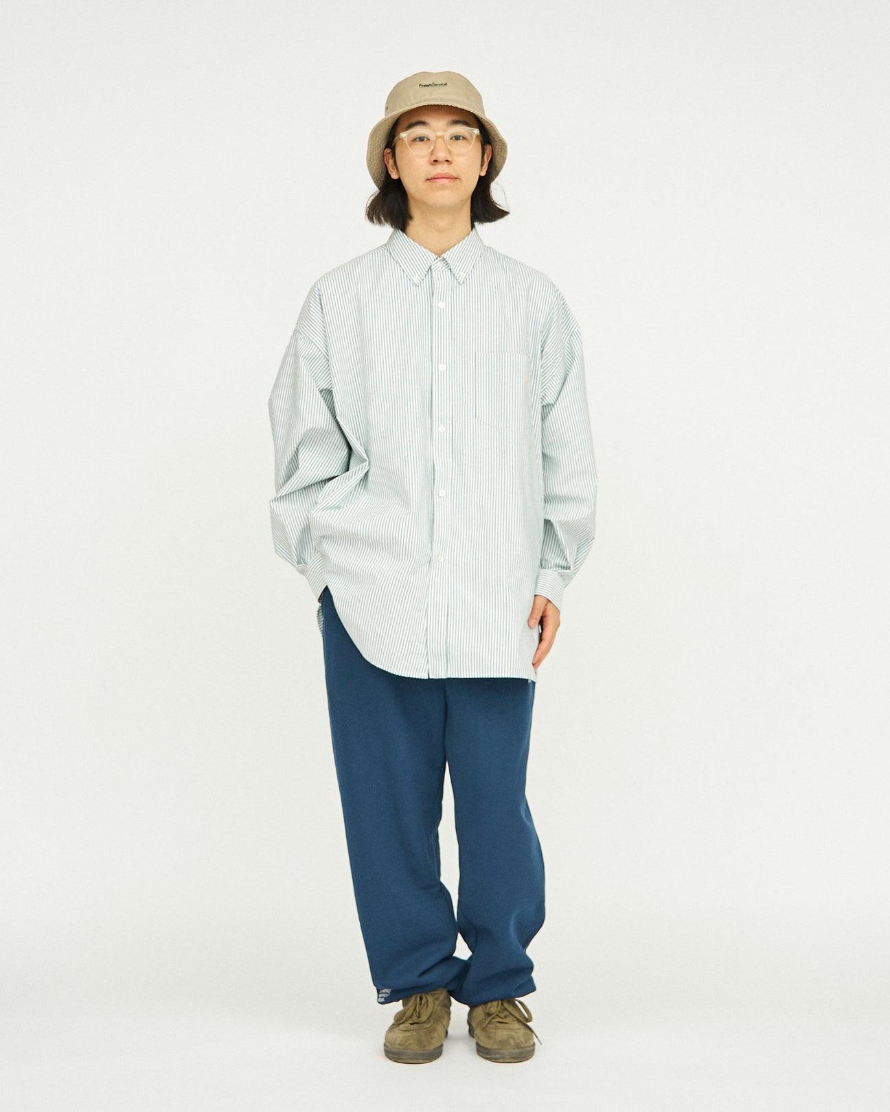 FreshService DRY OXFORD CORPORATE L/S B.D. SHIRT / 牛津B.D.襯衫