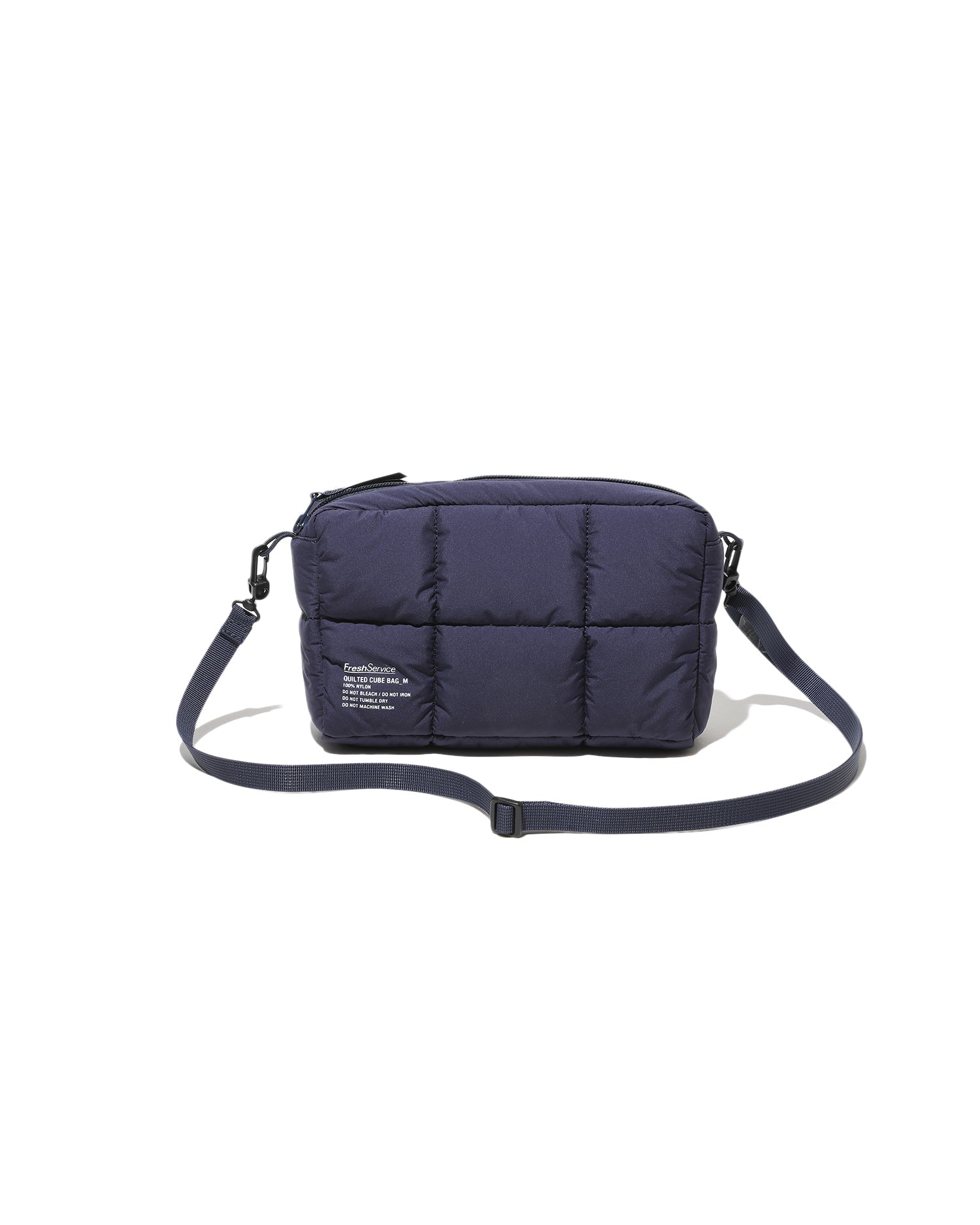 FreshService QUILTED CUBE BAG_M / 立體絎縫立方尼龍肩背包 (中)