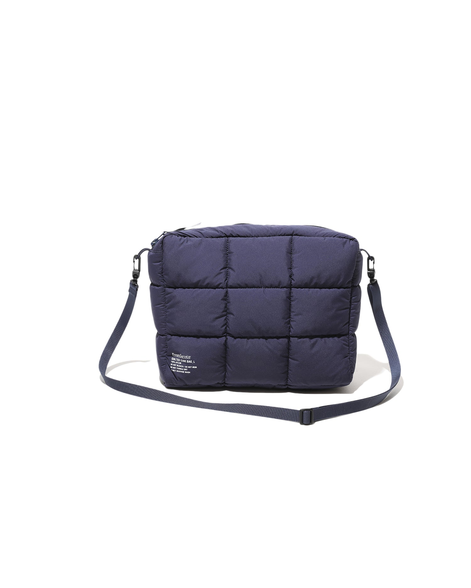 FreshService QUILTED CUBE BAG_L / 立體絎縫立方尼龍肩背包 (大)