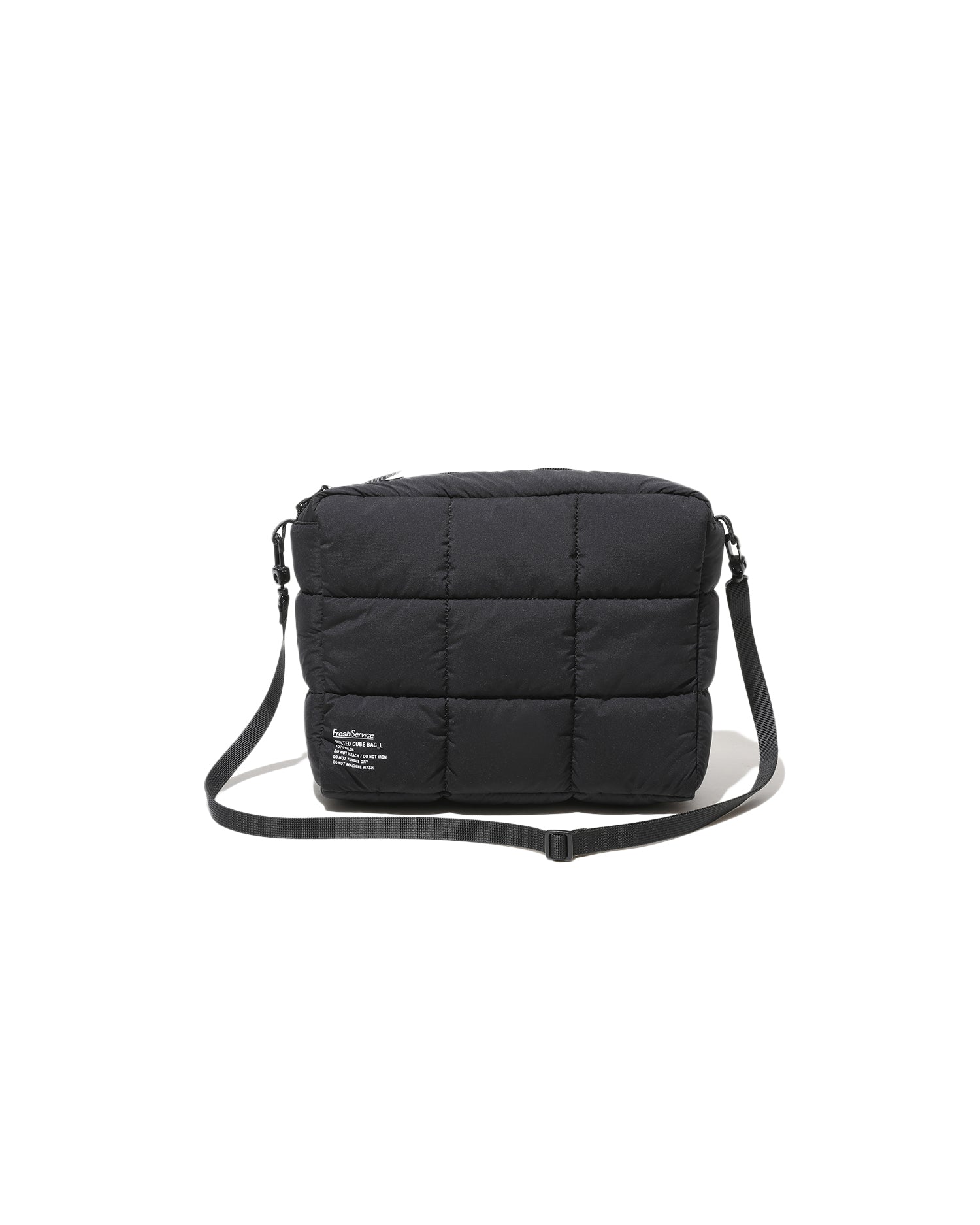 FreshService QUILTED CUBE BAG_L / 立體絎縫立方尼龍肩背包 (大)