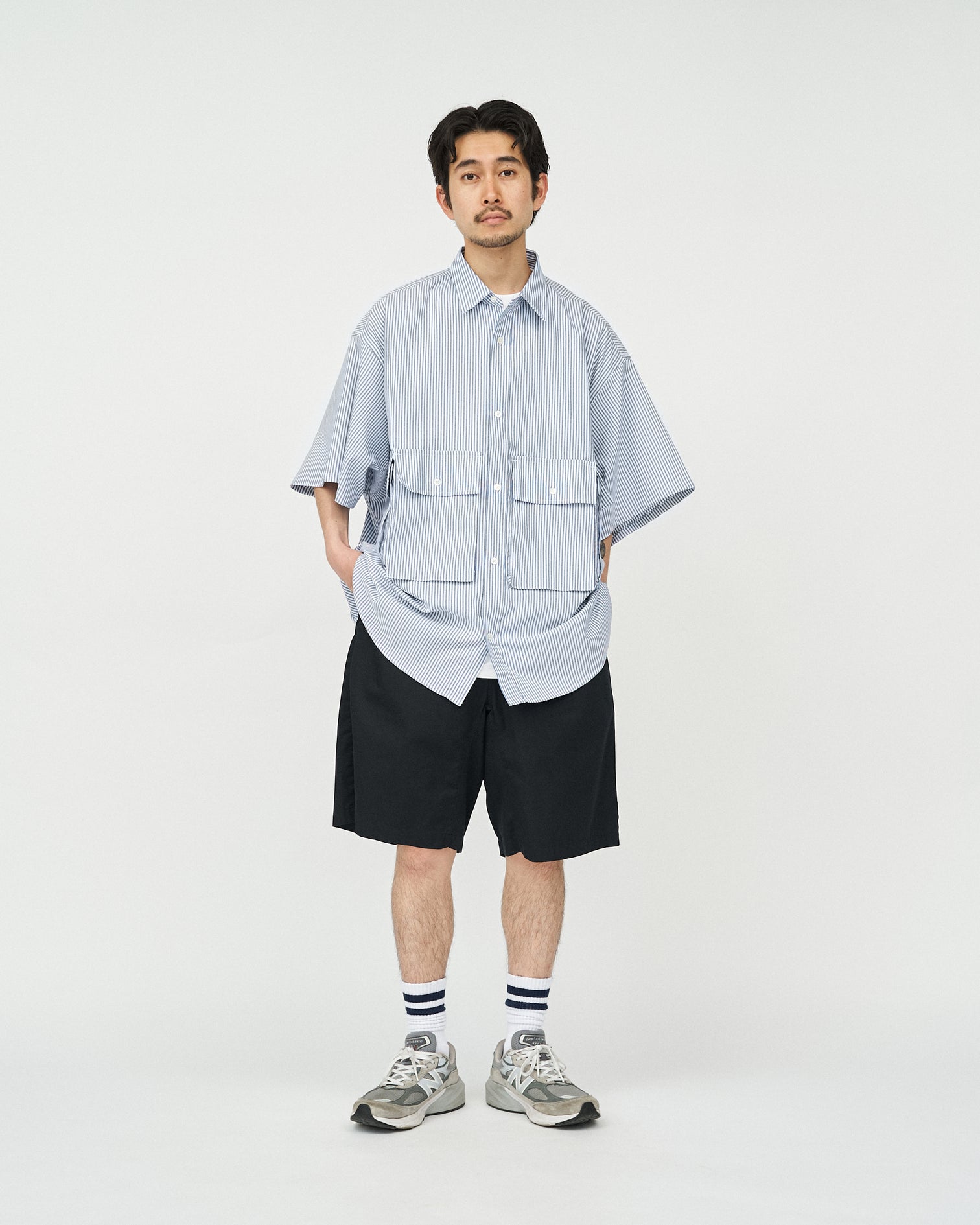 FreshService DRY OXFORD FLAP POCKET S/S SHIRT / 口袋 短襯衫