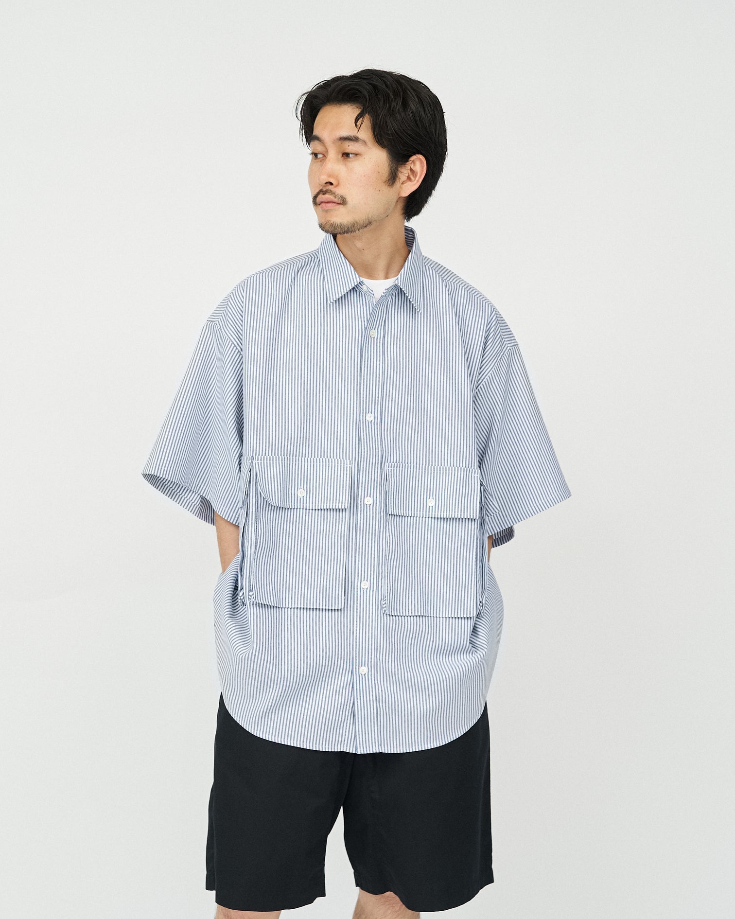 FreshService DRY OXFORD FLAP POCKET S/S SHIRT / 口袋 短襯衫