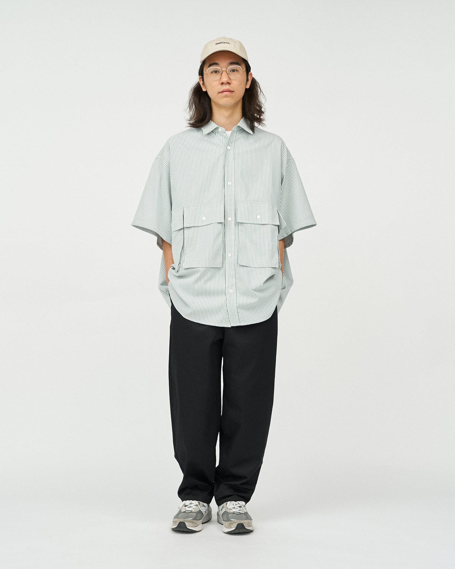 FreshService DRY OXFORD FLAP POCKET S/S SHIRT / 口袋 短襯衫