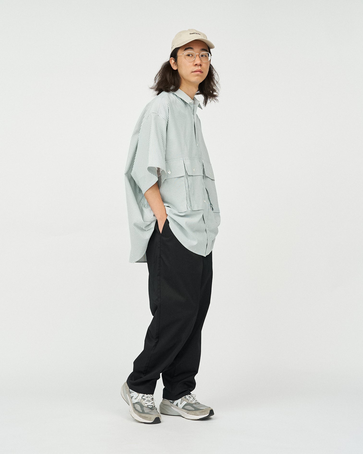 FreshService DRY OXFORD FLAP POCKET S/S SHIRT / 口袋 短襯衫