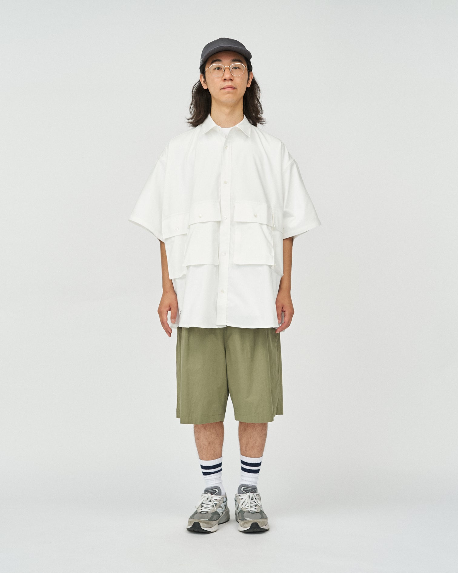 FreshService DRY OXFORD FLAP POCKET S/S SHIRT / 口袋 短襯衫