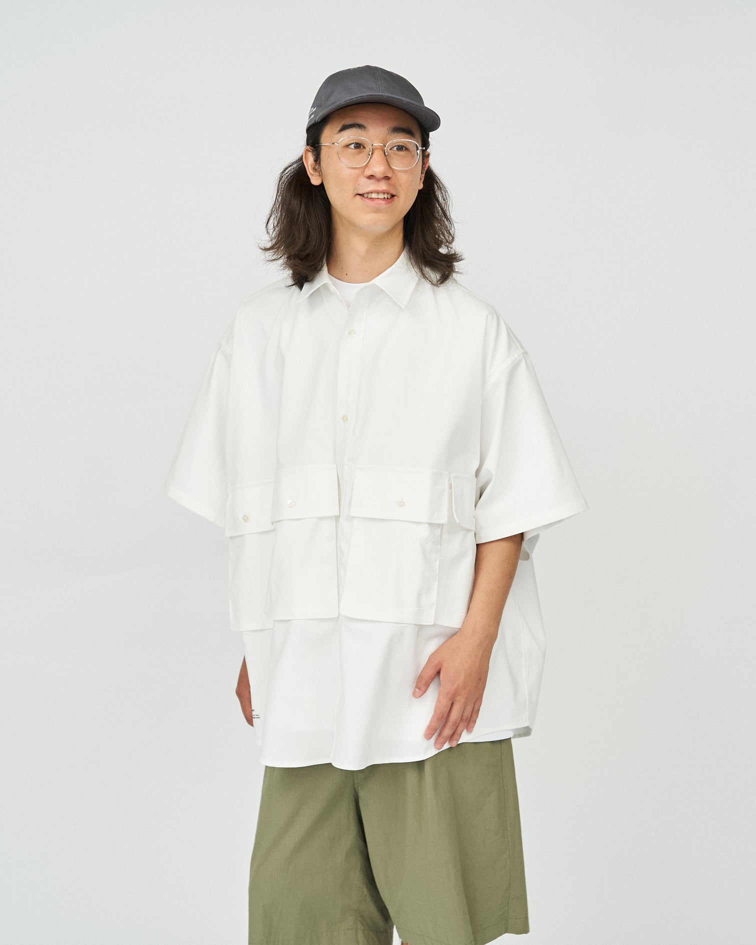 FreshService DRY OXFORD FLAP POCKET S/S SHIRT / 口袋 短襯衫