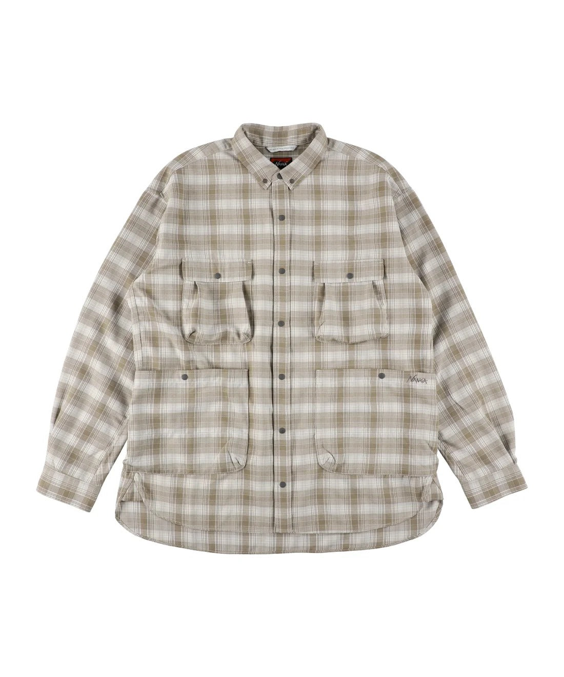 NANGA / GRID TARTAN CAMP SHIRT 格紋機能露營襯衫