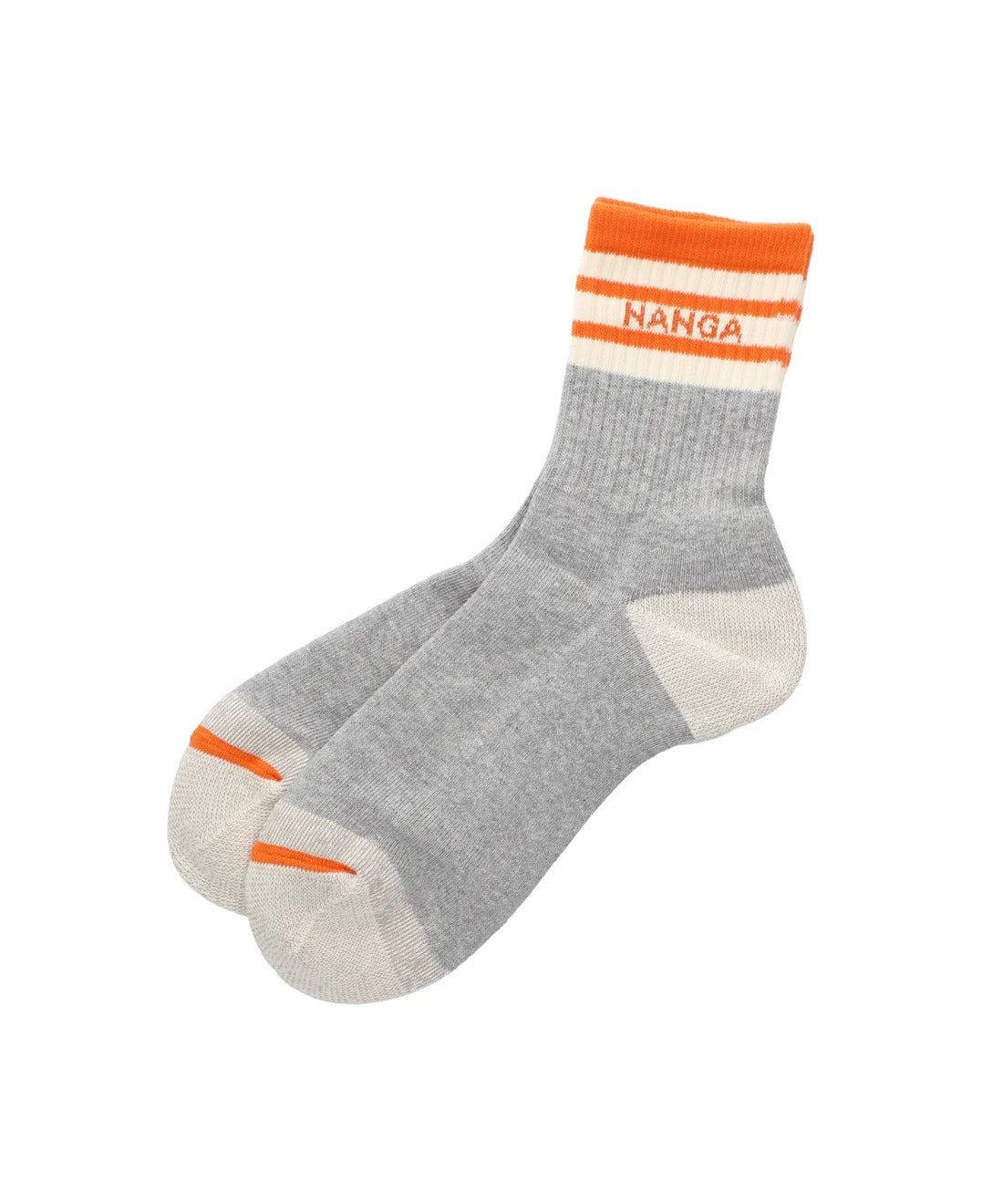NANGA / LINE RIB 7DAYS SHORT SOCKS 撞色羅紋短筒襪