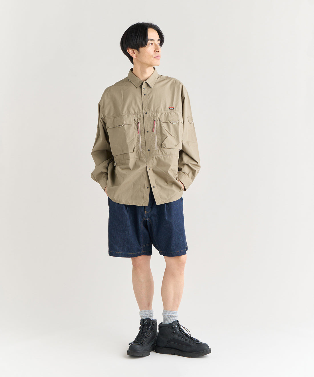 NANGA MOUNTAIN FIELD SHIRT(MEN) / 機能山系長袖襯衫(日本直營店限定)