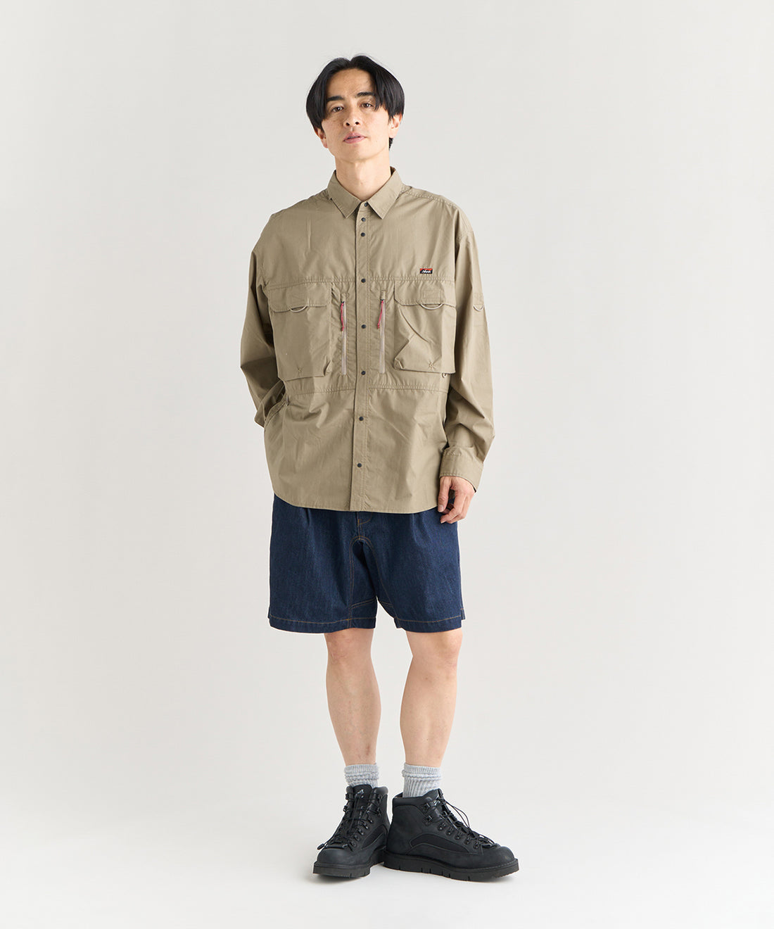 NANGA MOUNTAIN FIELD SHIRT(MEN) / 機能山系長袖襯衫(日本直營店限定)